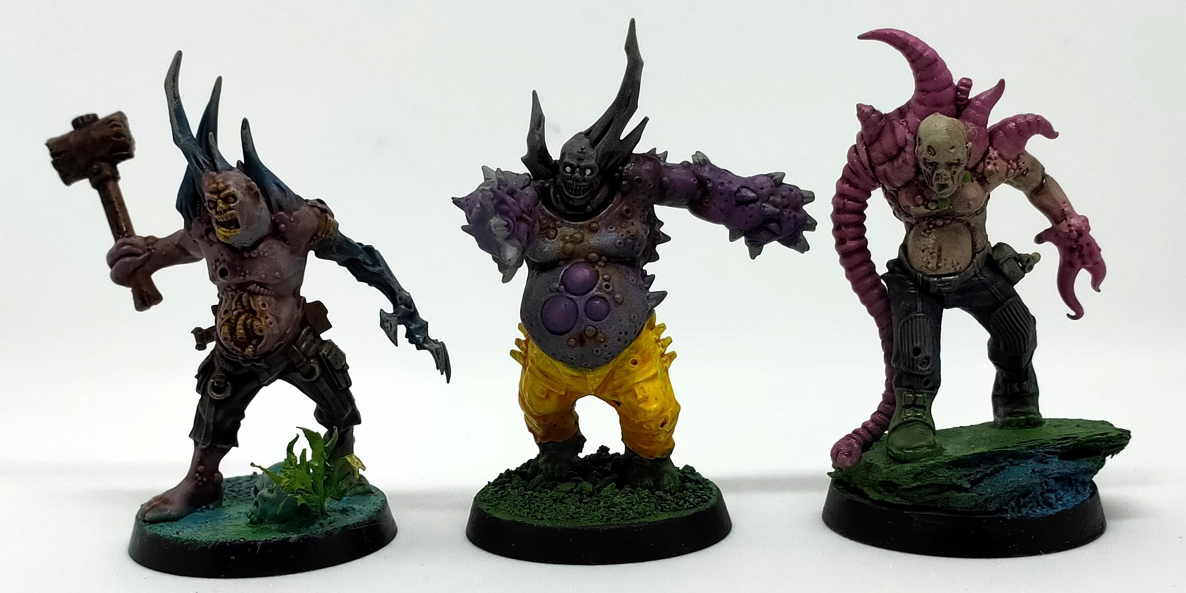 Nurgle, Plague Marines, Underwater