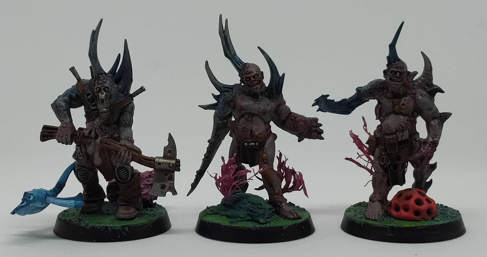 Nurgle, Plague Marines, Underwater