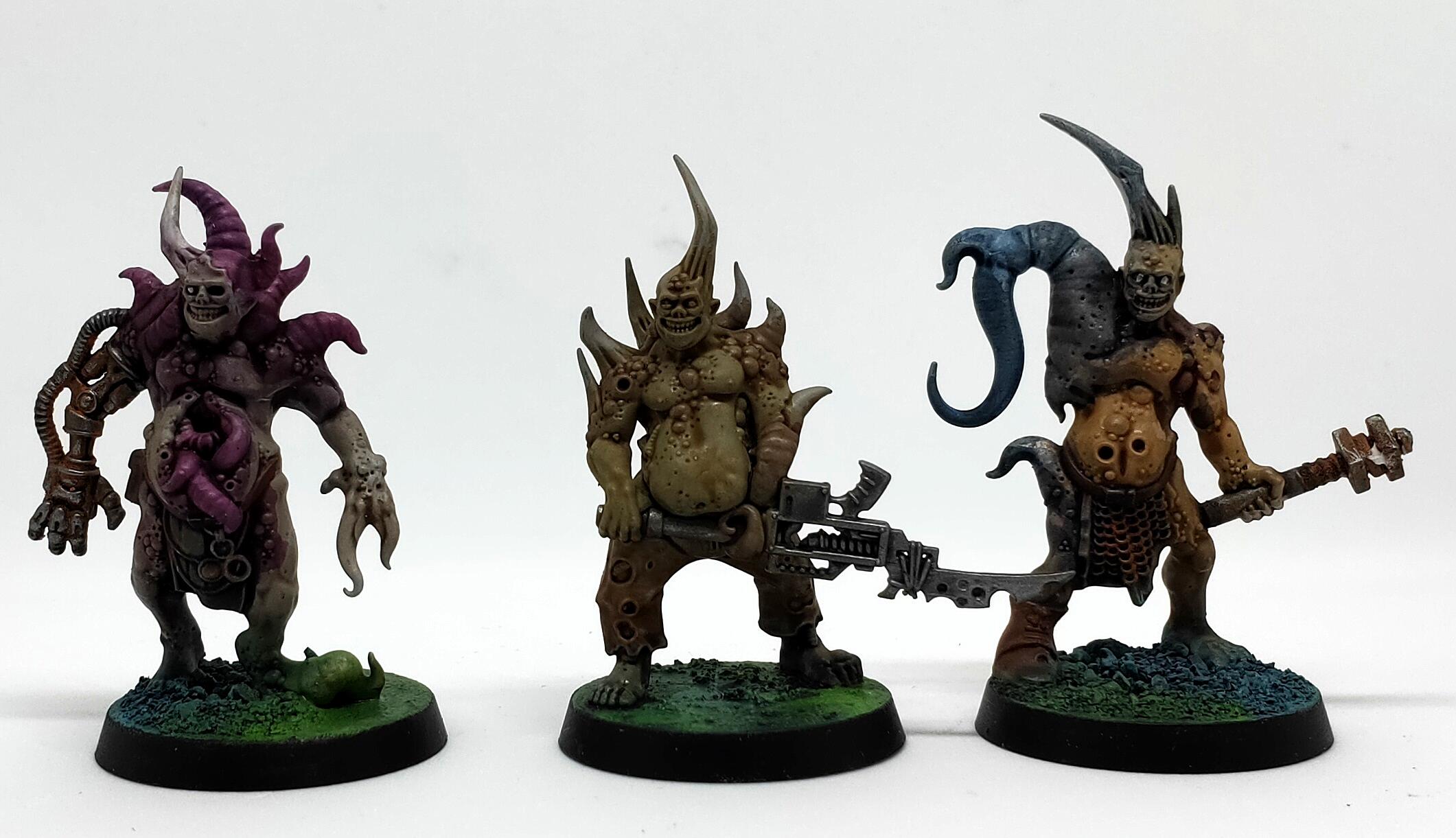 Nurgle, Plague Marines, Underwater