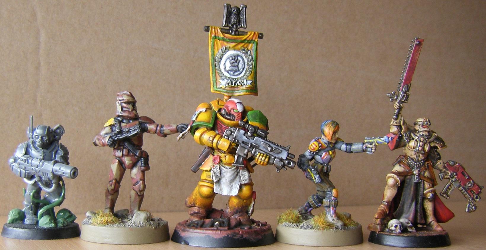 Star Wars - Warhammer 40k Size Comparison