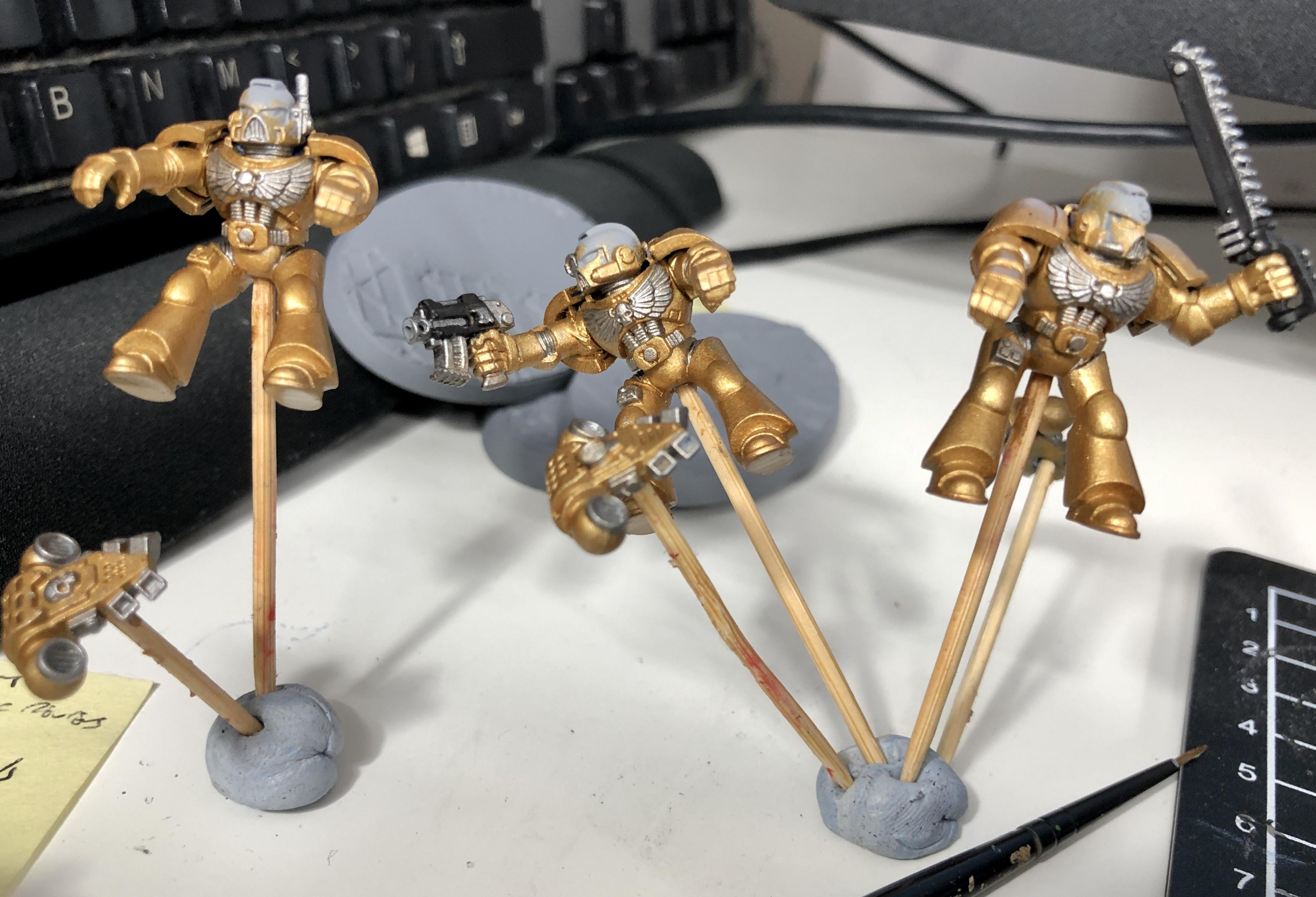Bike, Space Marines, Void Panthers, Warhammer 40,000, Work In Progress