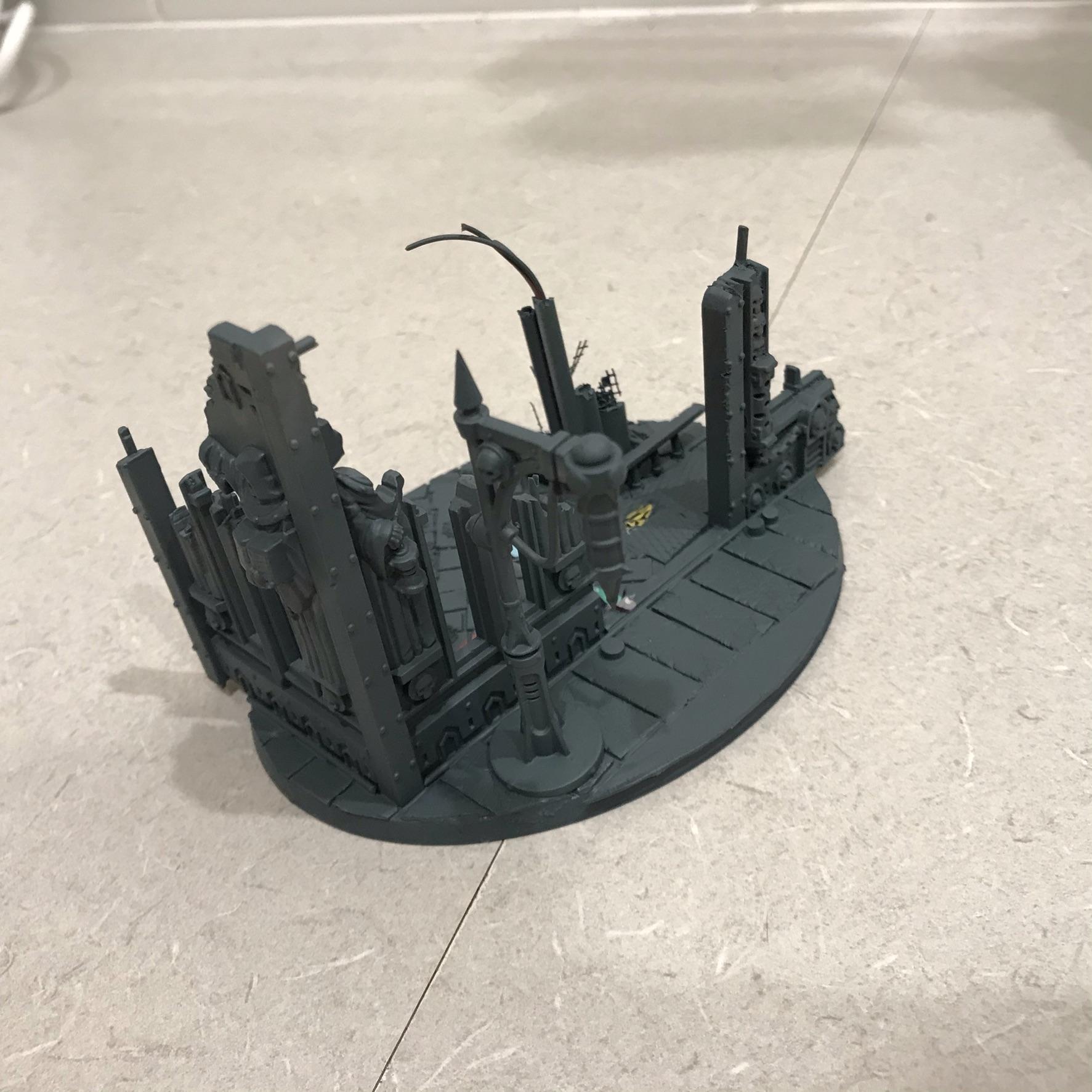 Base, Heldrake, Iron Warriors, Work In Progress