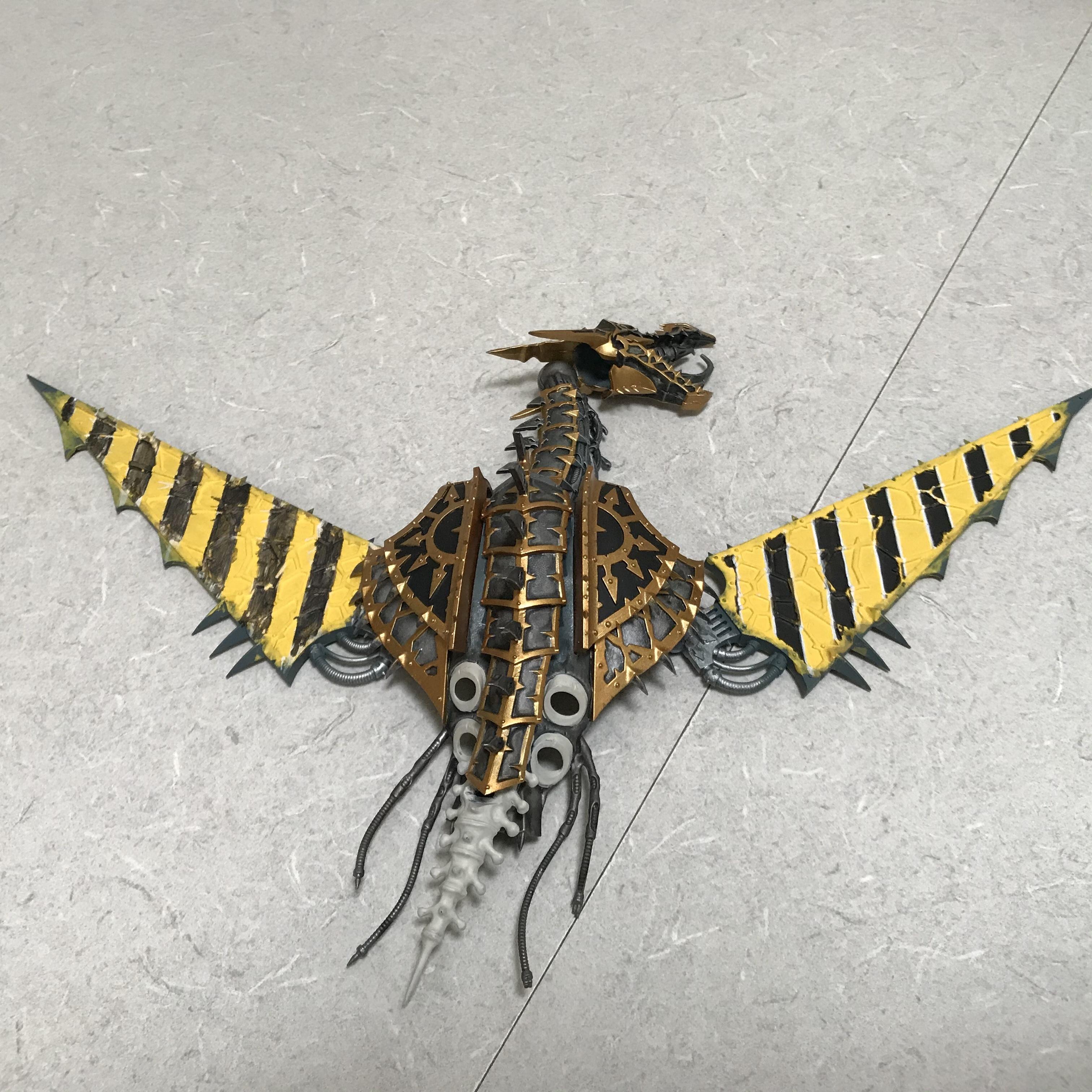 Base, Heldrake, Iron Warriors, Work In Progress