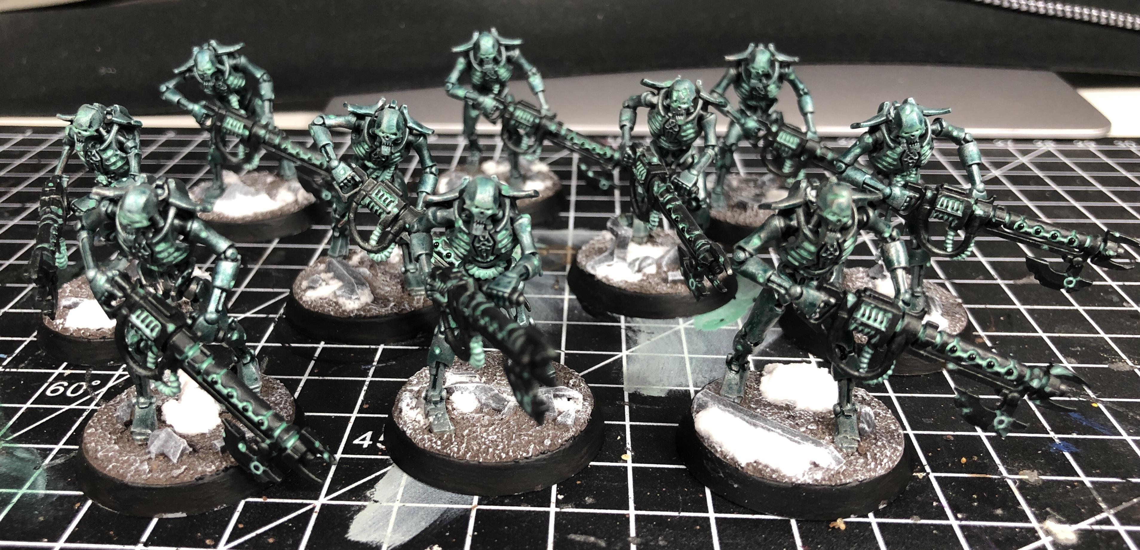 Indomitus, Necron Warriors Wip, Necrons, Warhammer 40,000