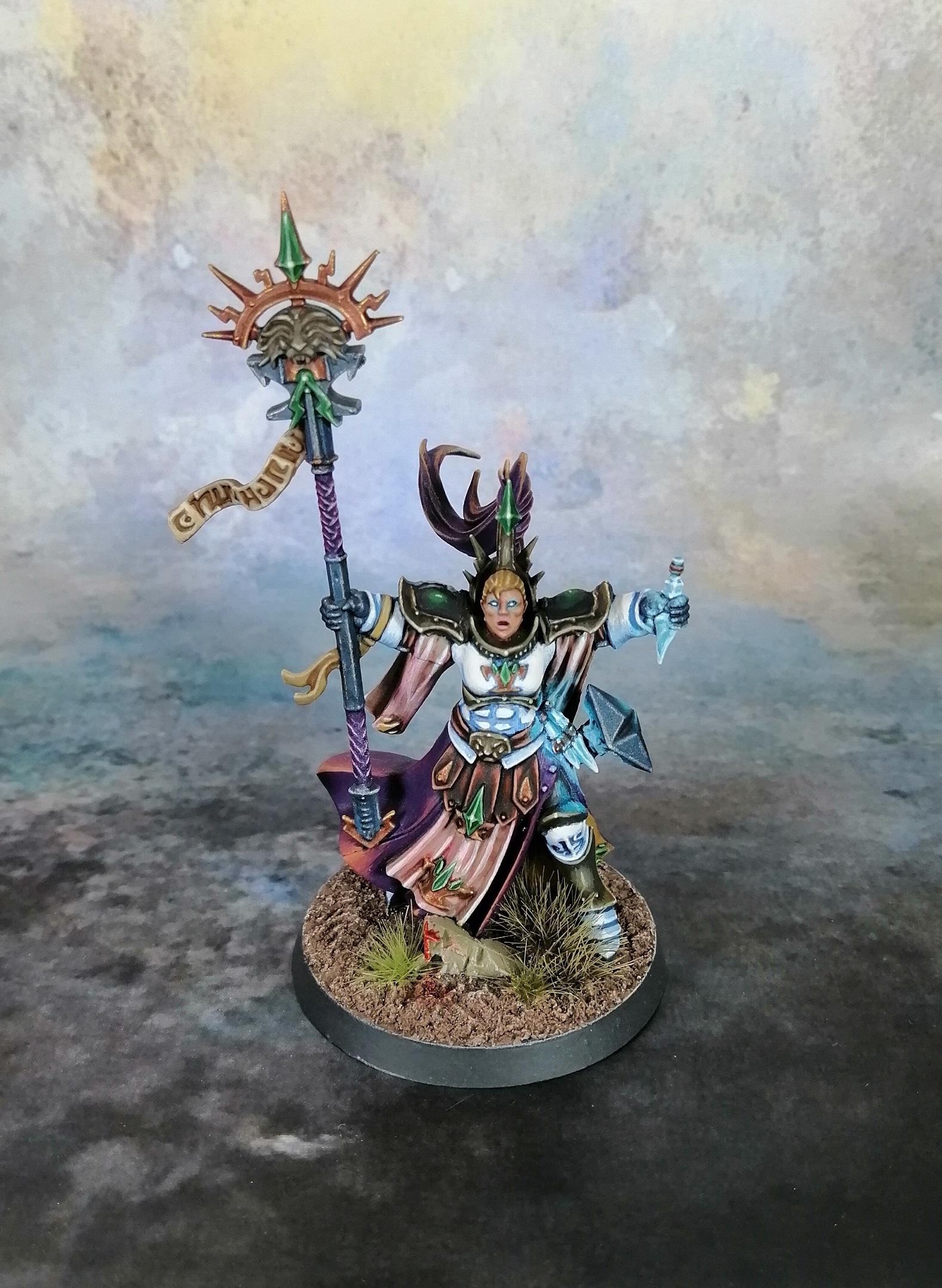 Age Of Sigmar, Citadelpaints, Gamesworkshop, Knight-incantor, Paintingageofsigmar, Paintingstormcasts, Paintingwarhammer, Sacrosanct, Stormcasteternals, Stormcasts