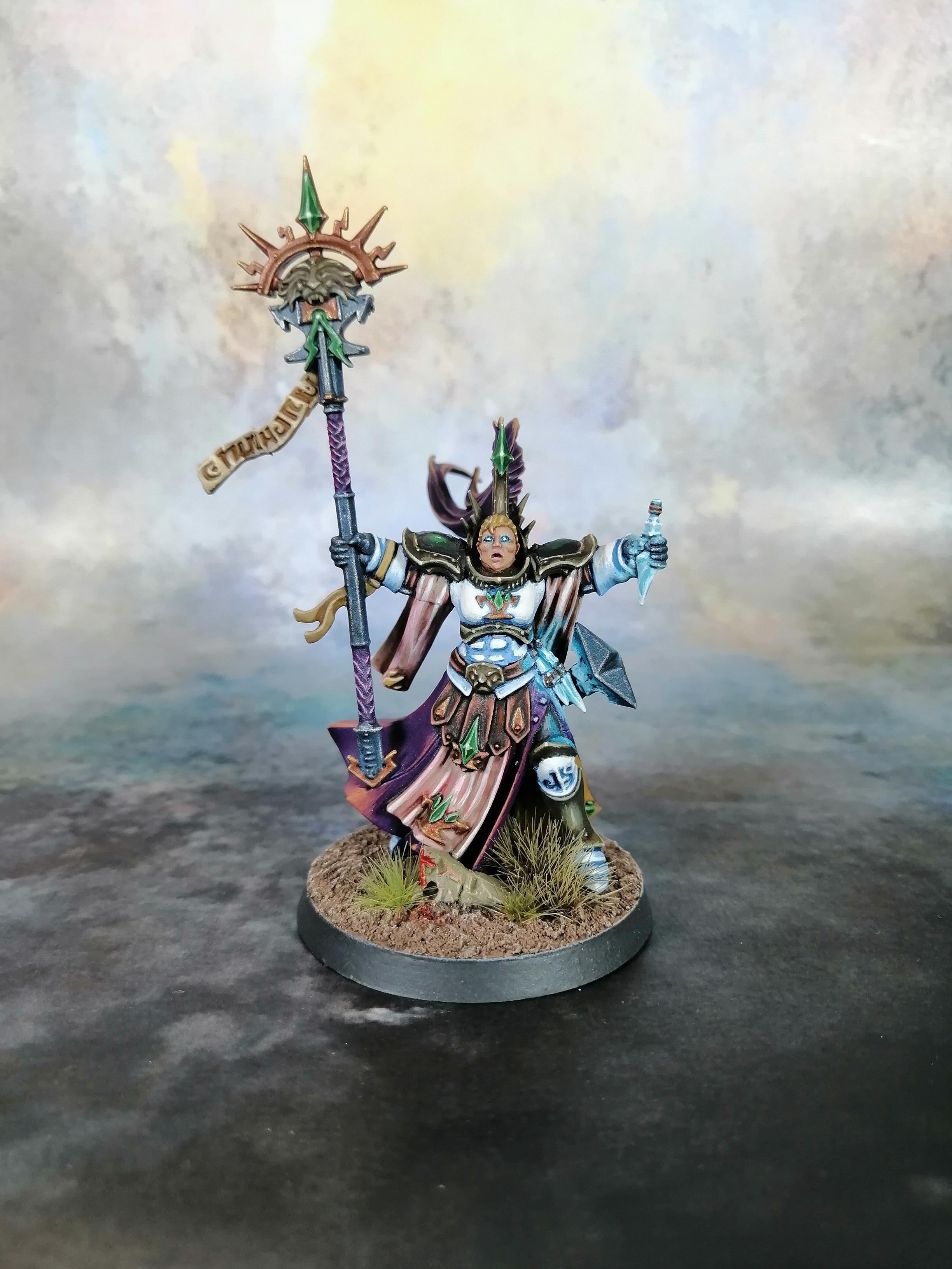 Age Of Sigmar, Citadelpaints, Gamesworkshop, Knight-incantor, Paintingageofsigmar, Paintingstormcasts, Paintingwarhammer, Sacrosanct, Stormcasteternals, Stormcasts