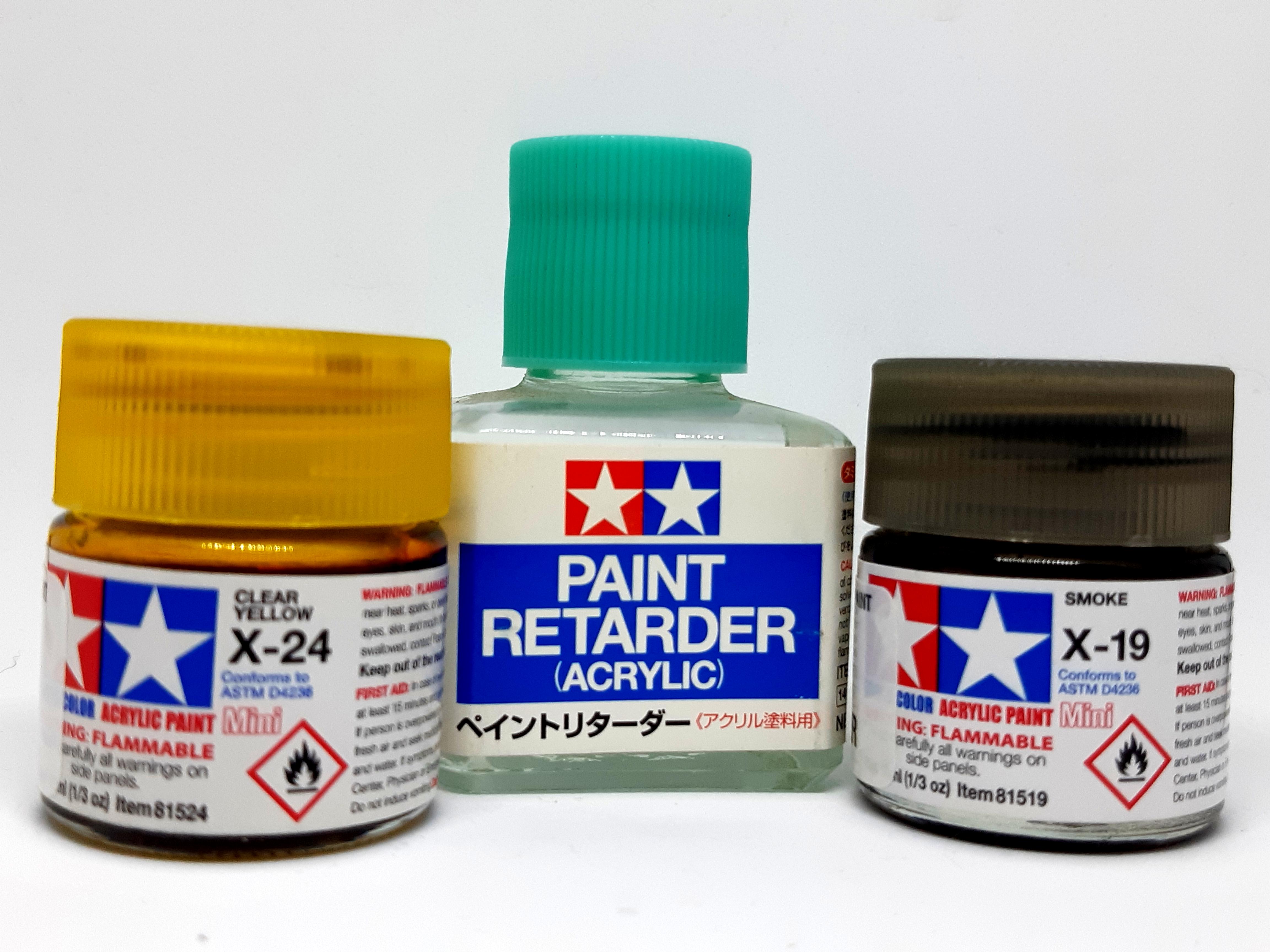 Acrylic, Painting, Retarder, Tamiya