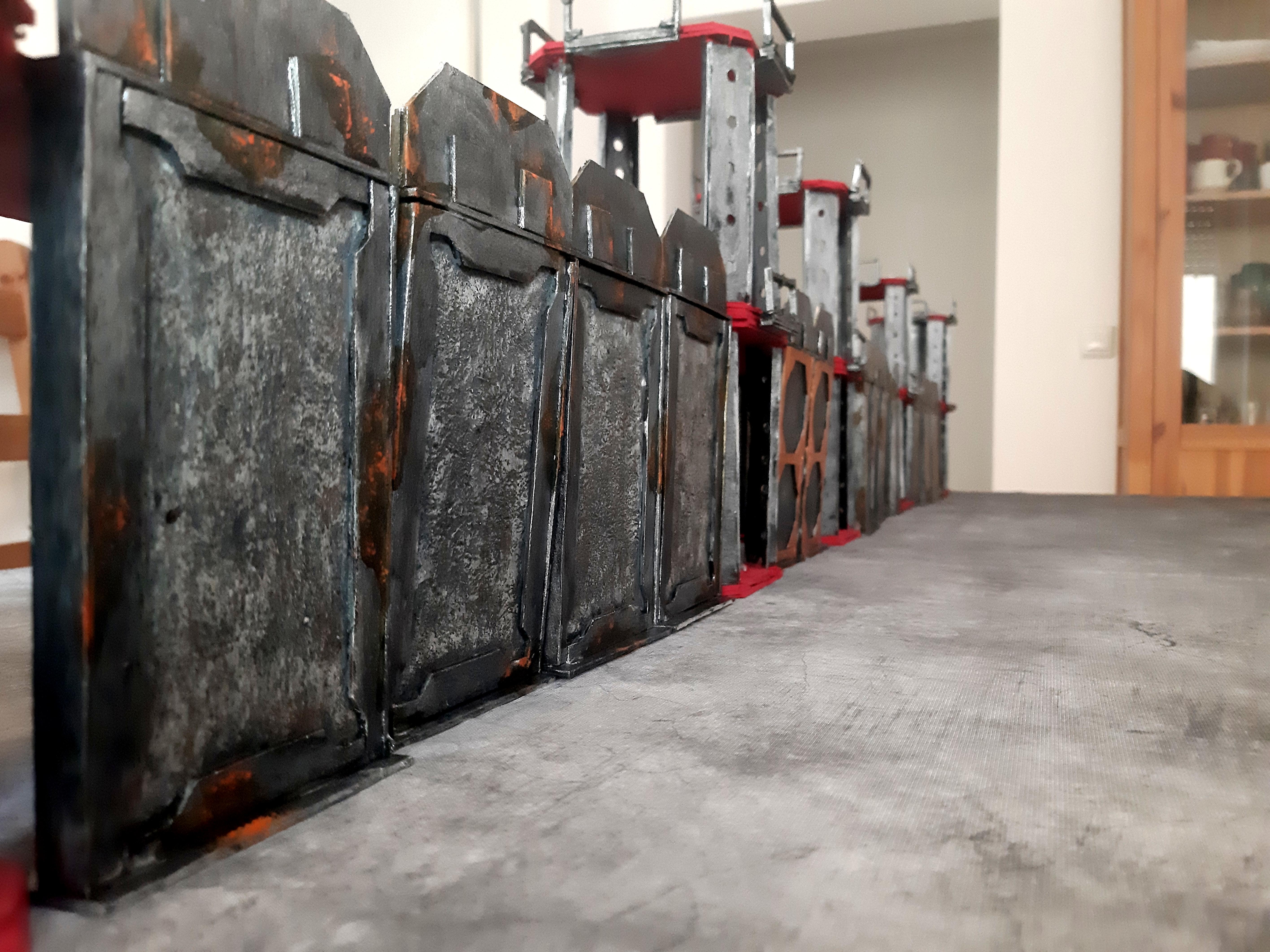 Hive Wall Side view