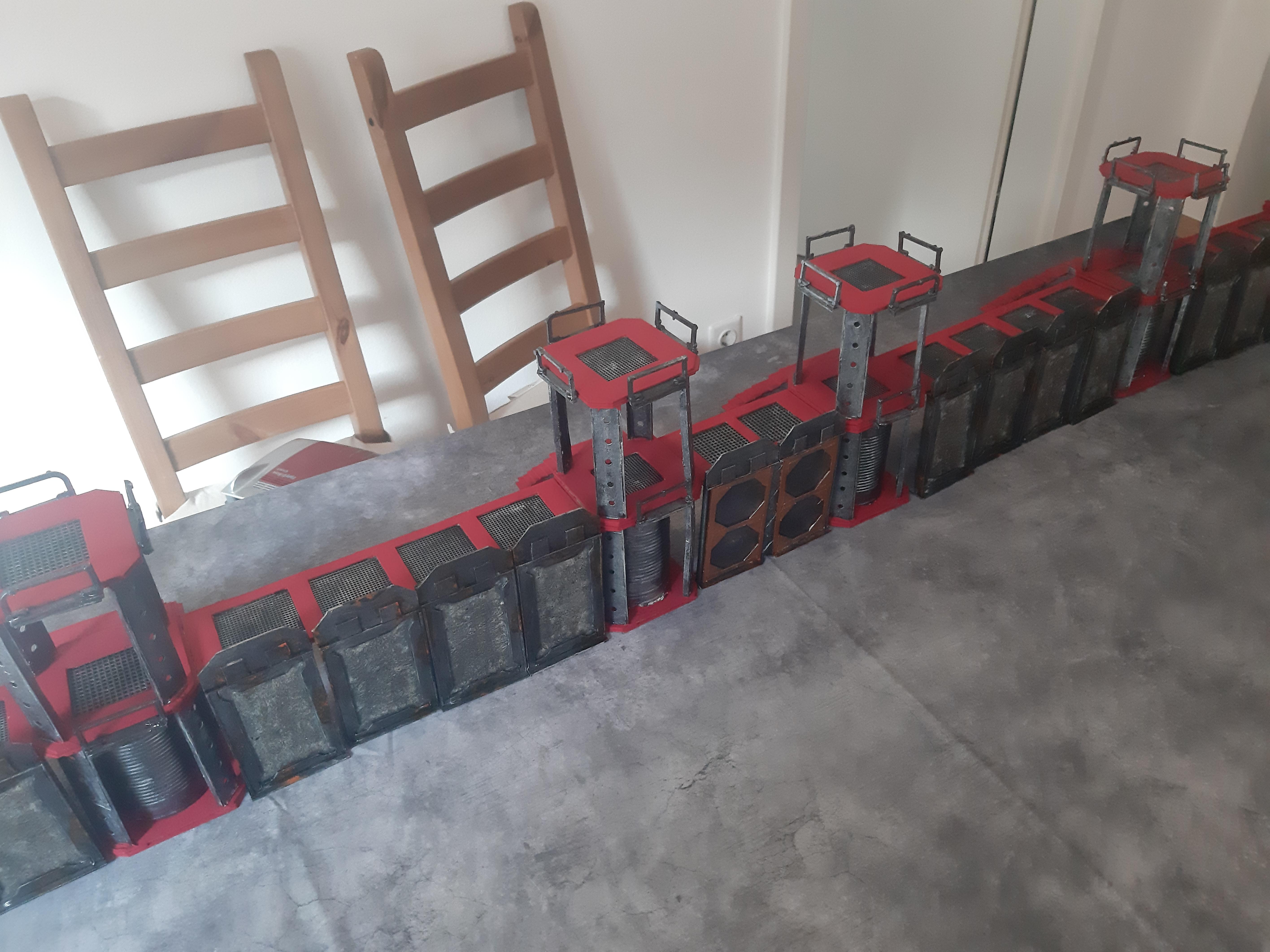 Fortress, Scratch Build, Terrain, Wall