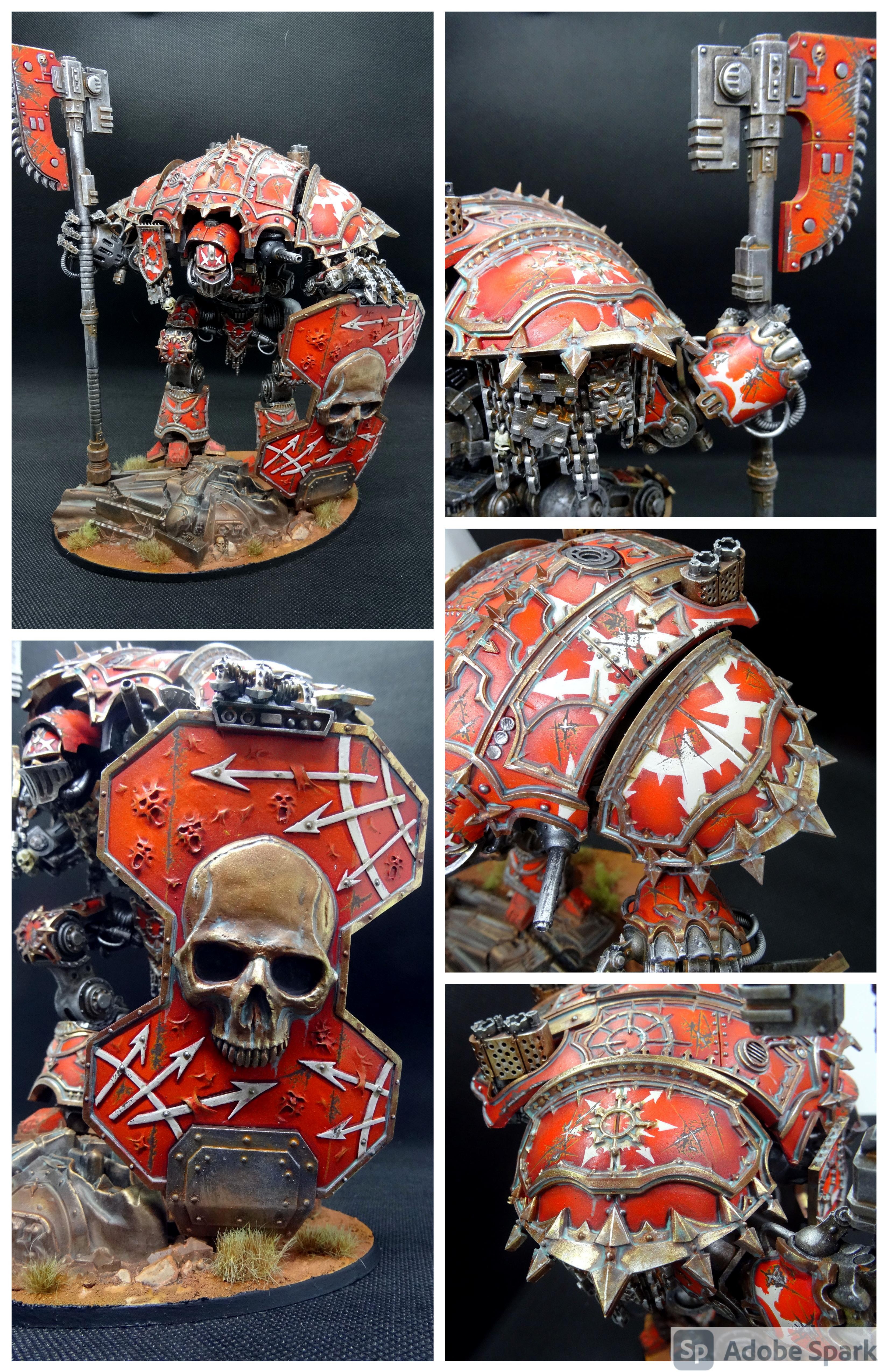 Chaos, Conversion, Knights, Legio Models, Mechanicus, Renegades, Taro Modelmaker