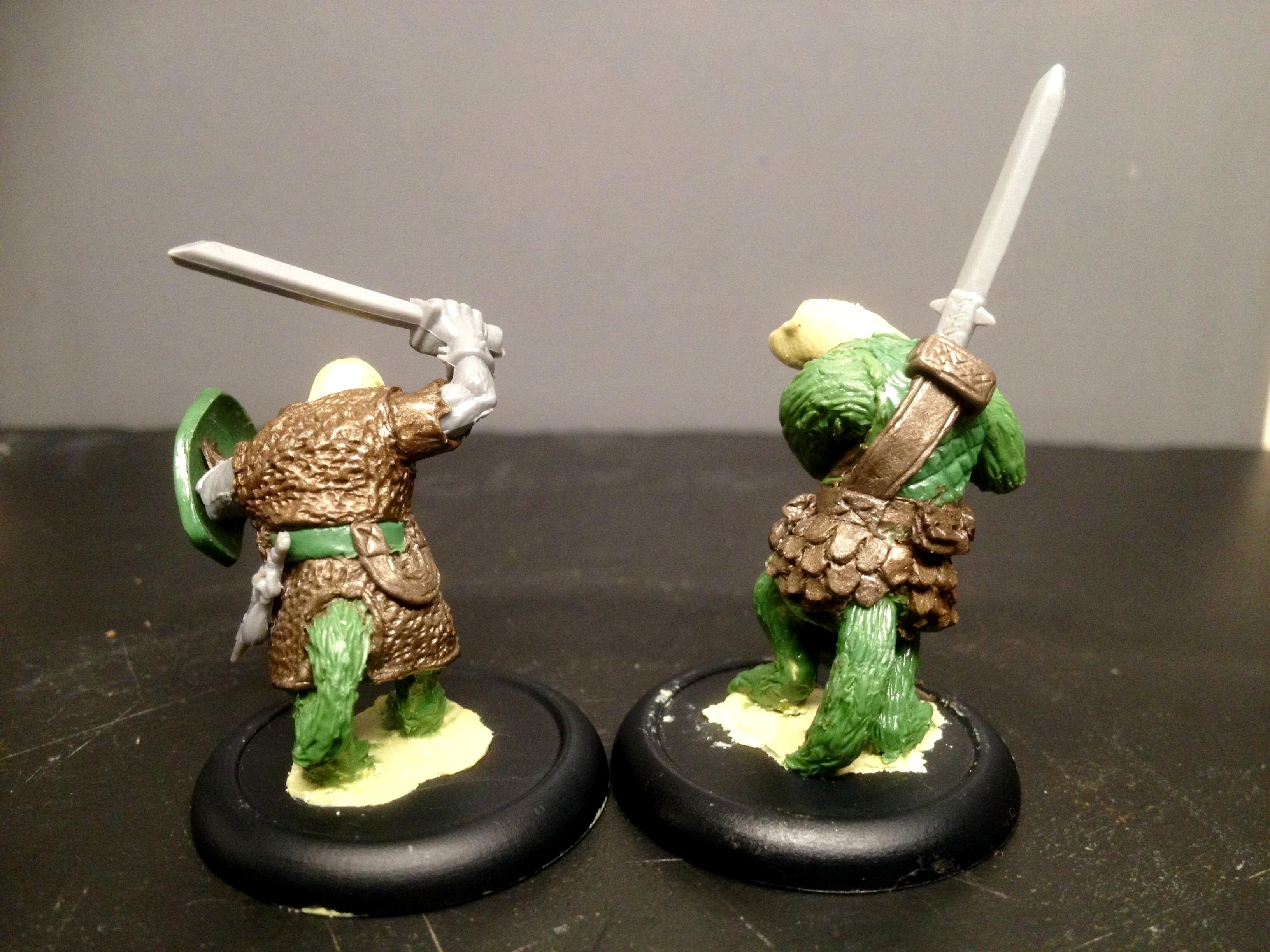 Greenstuff, Sculpting, Work In Progress