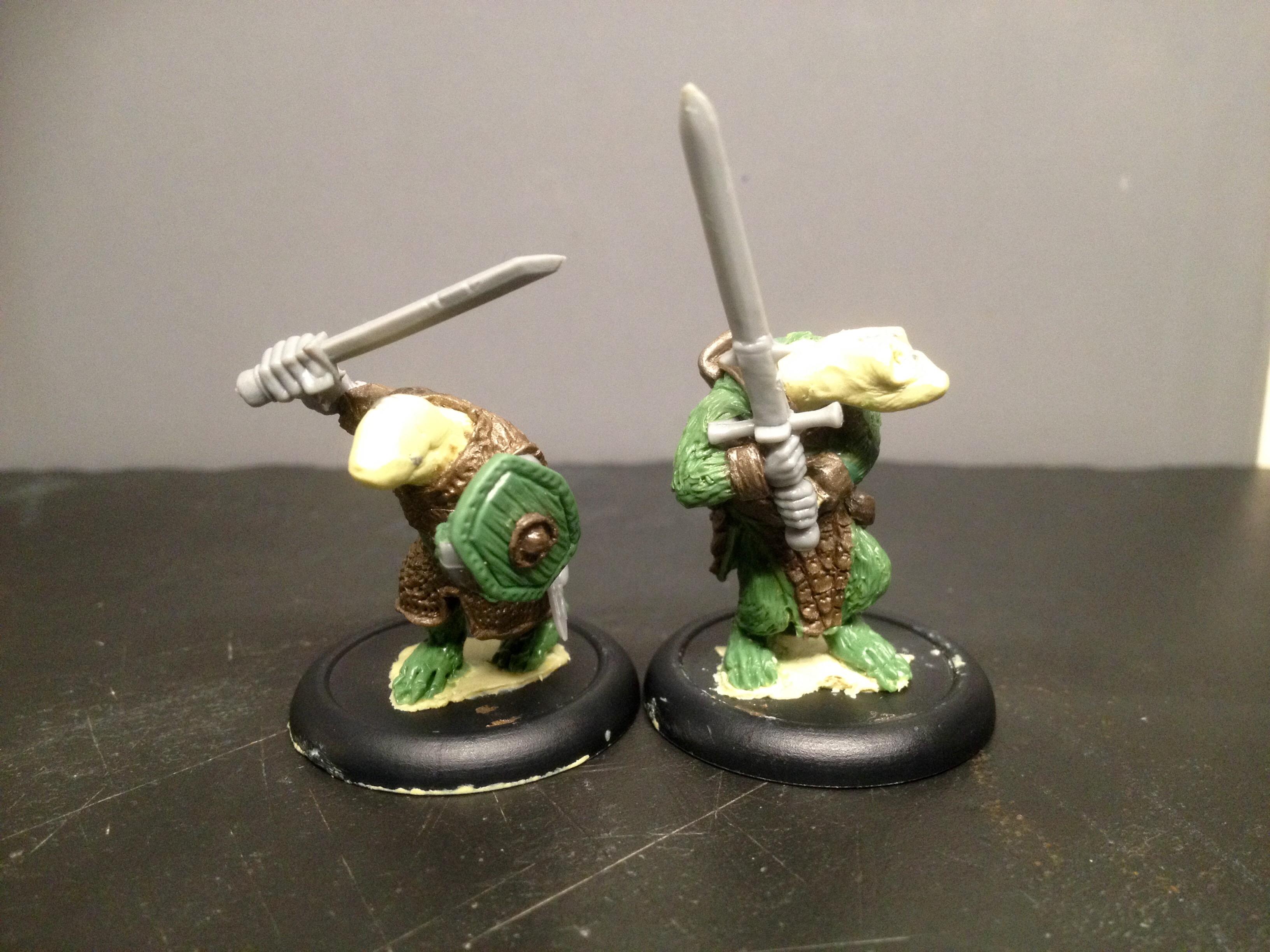 Greenstuff, Sculpting, Work In Progress