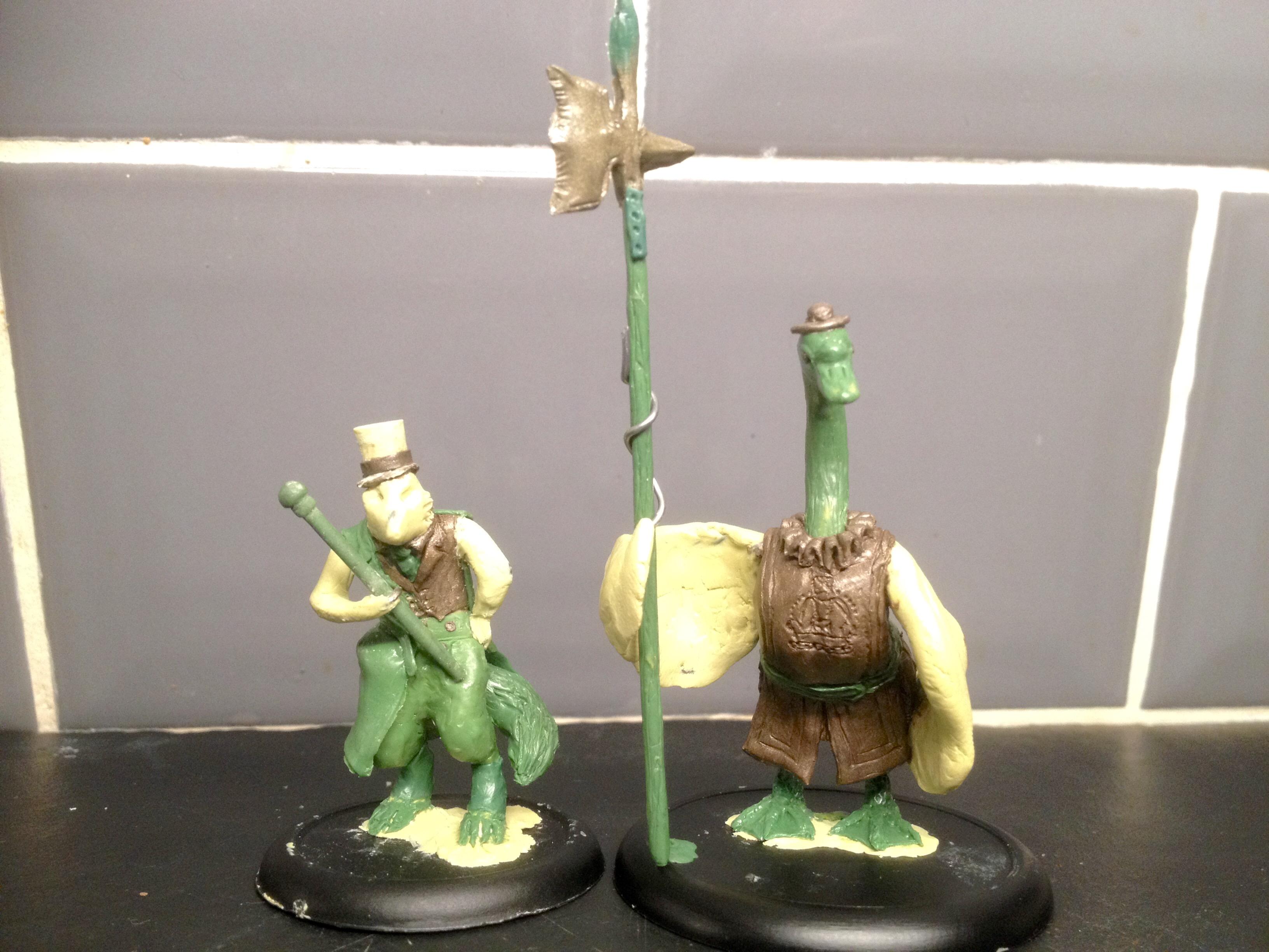 Greenstuff, Sculpting, Work In Progress