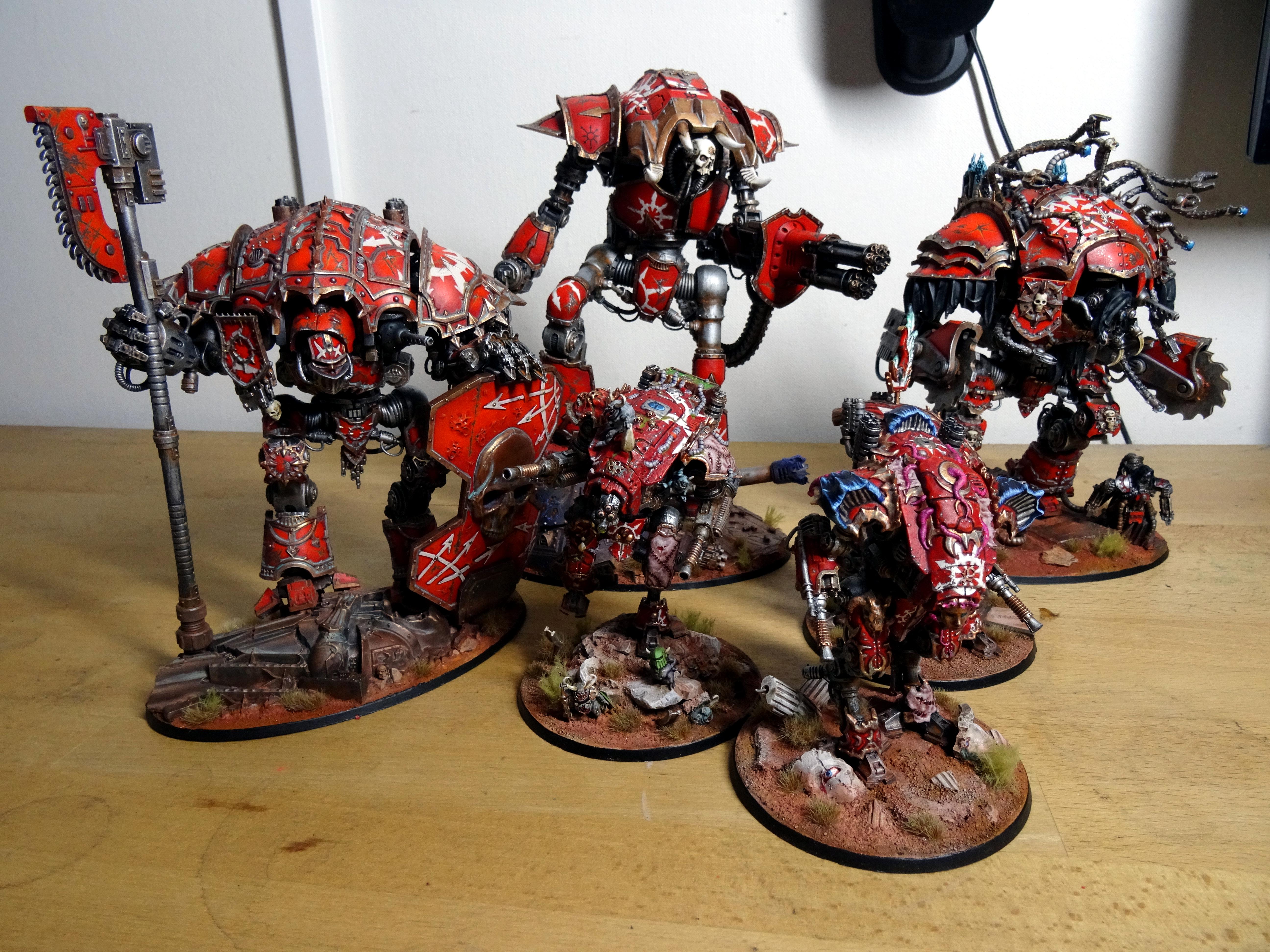 Chaos, Conversion, Knights, Legio Models, Mechanicus, Renegades, Taro Modelmaker