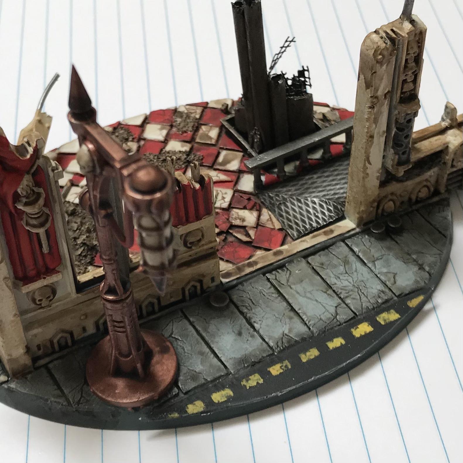 Base, Heldrake, Iron Warriors, Work In Progress