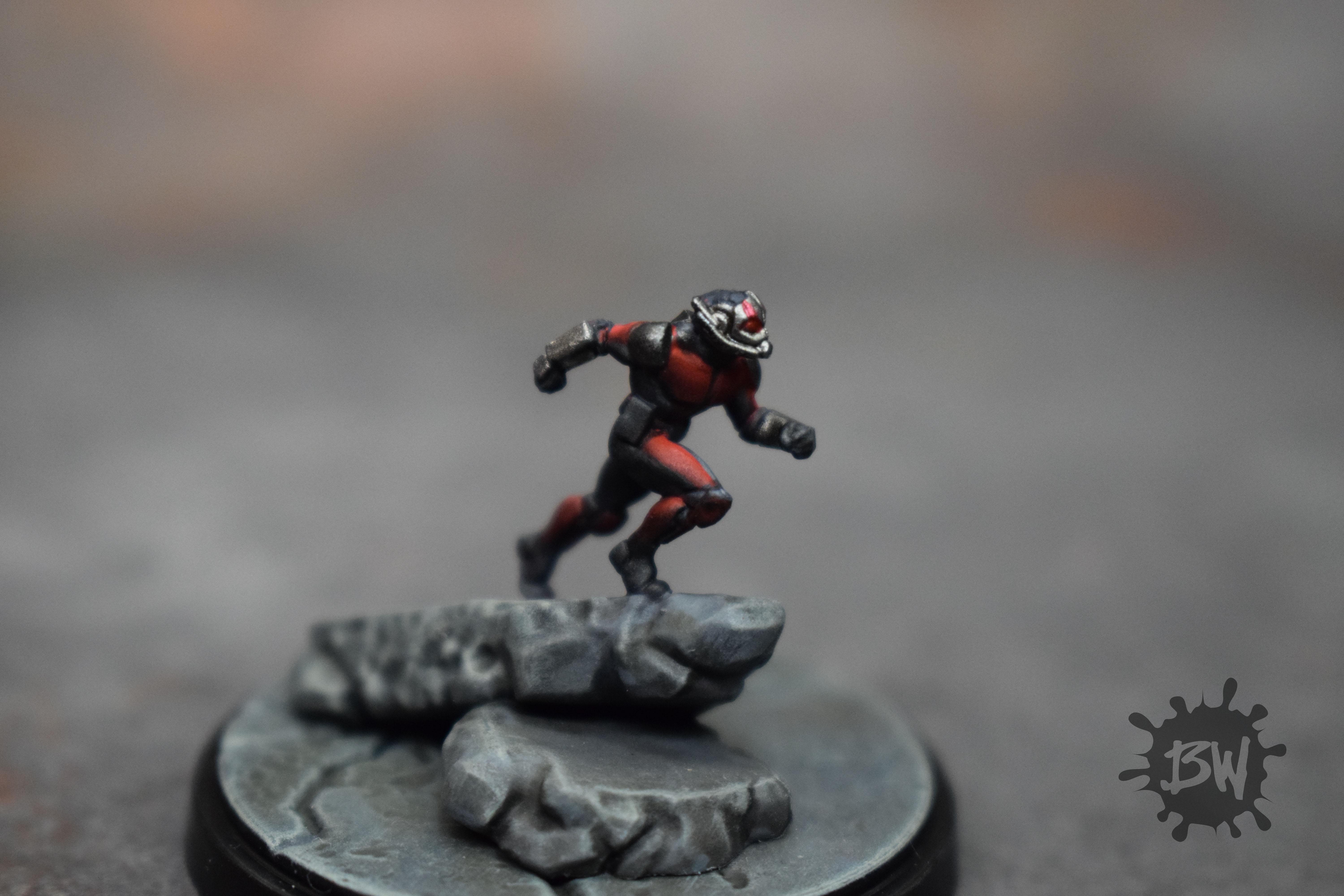 Amg, Ant-man, Atomic Mass Games, Bw, Marvel, Marvel Crisis Protocol