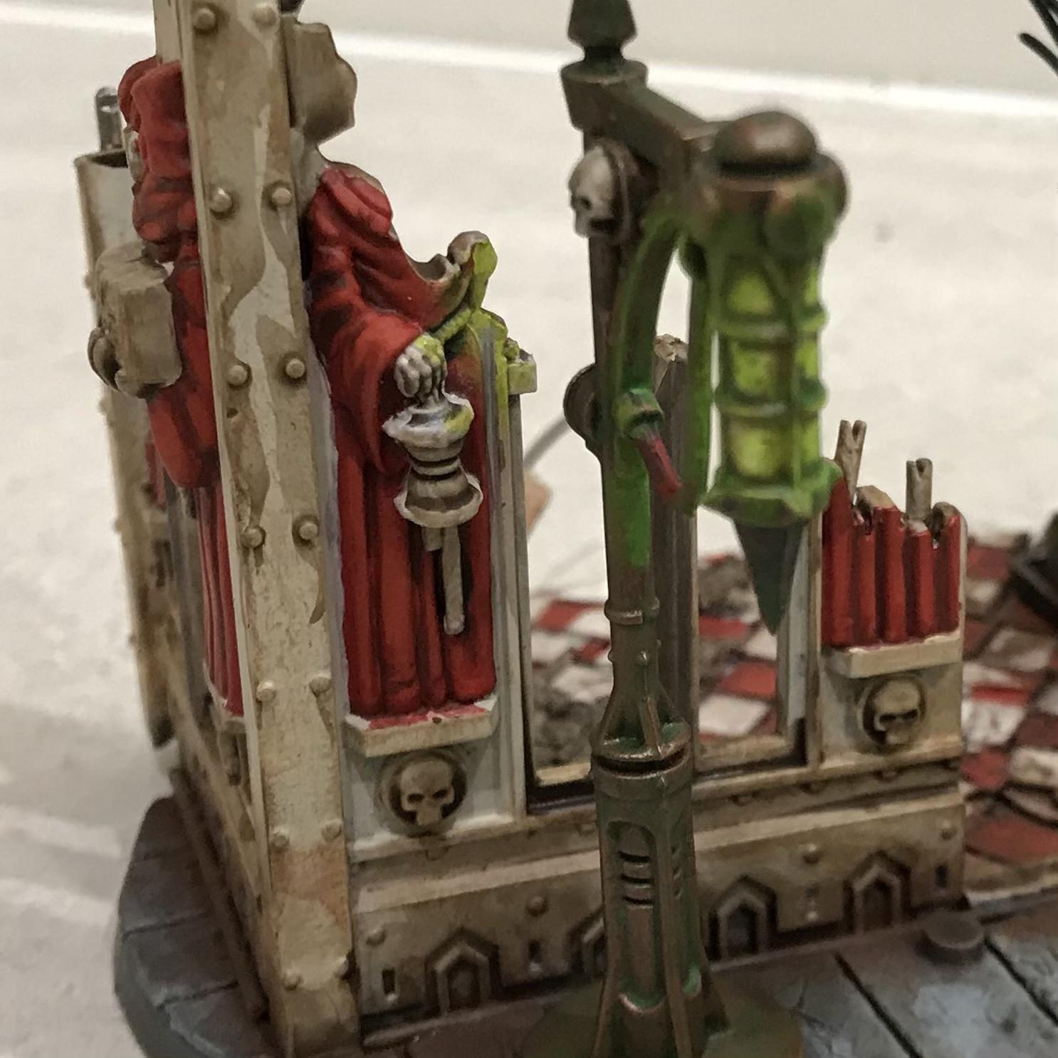 Base, Heldrake, Iron Warriors, Ruined Building