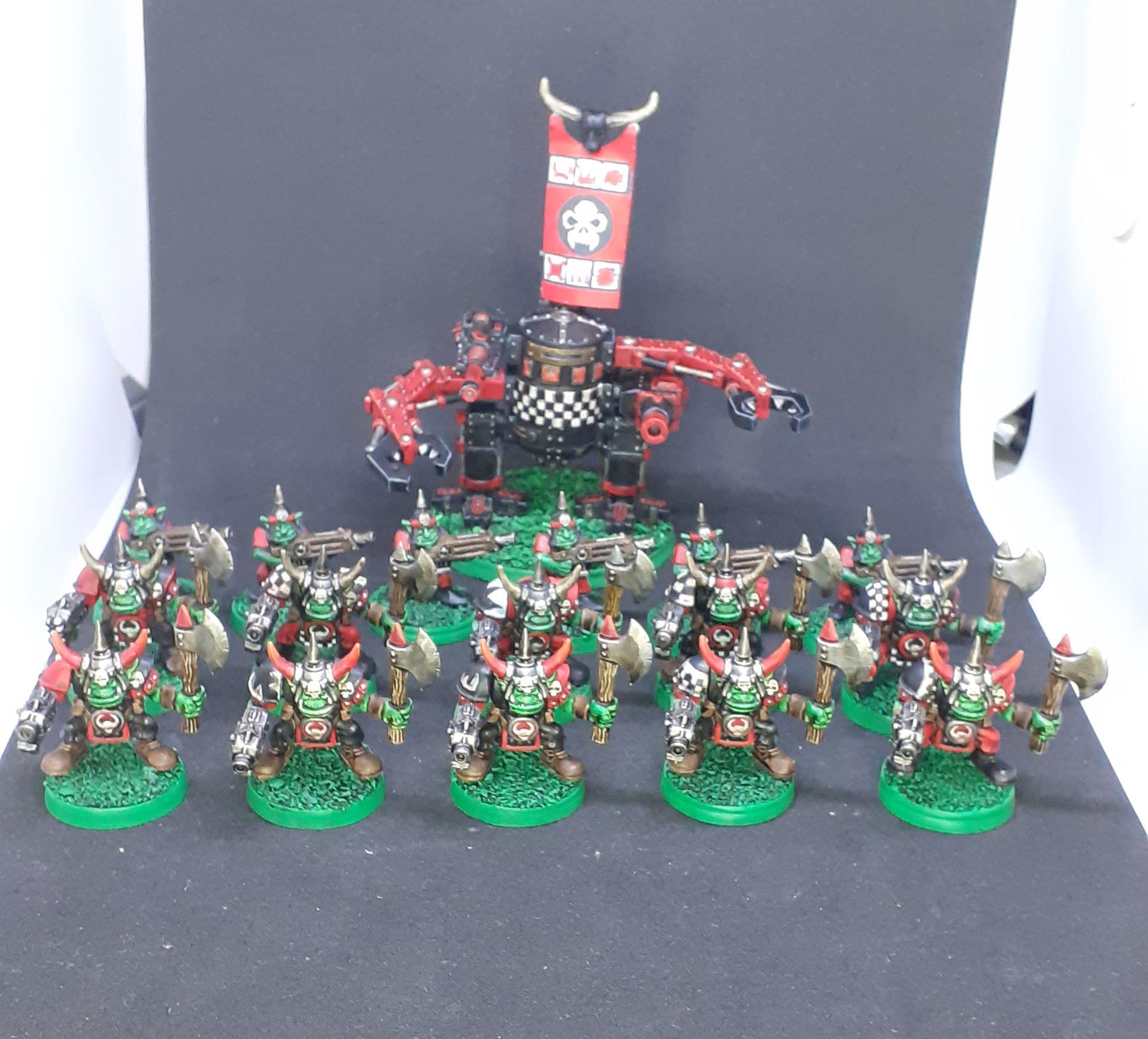 2nd Edition, Deff Dread, Goff, Orks, Space Ork
