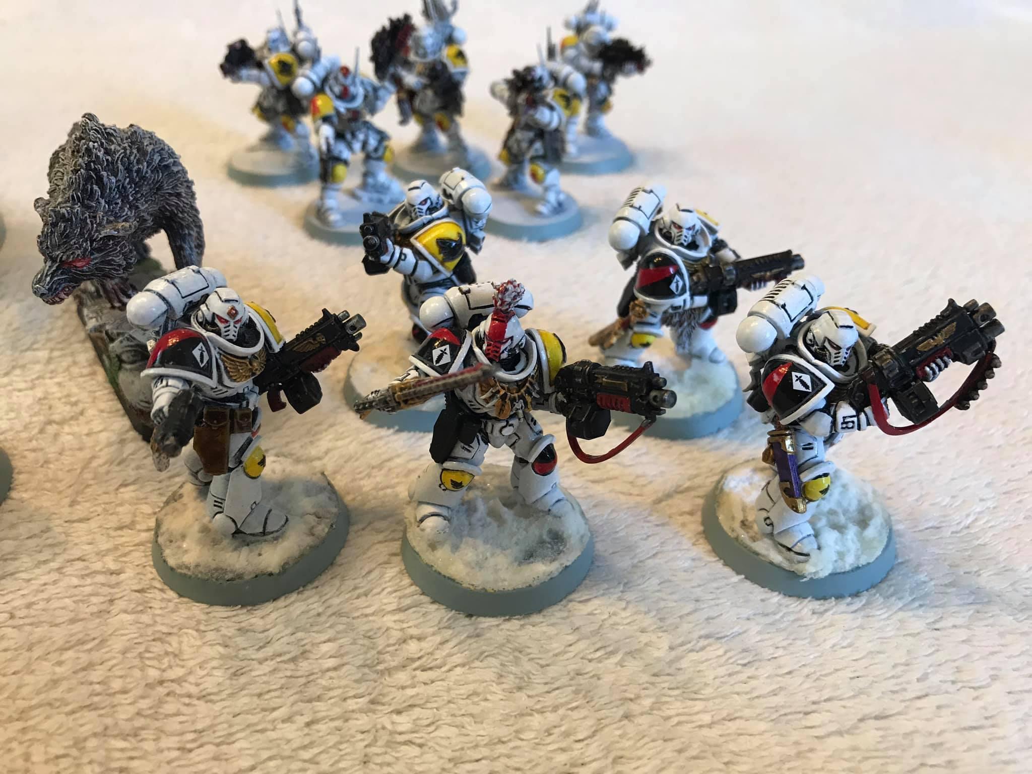Primaris, Space Wolves, Spacewolf, White, Wolves