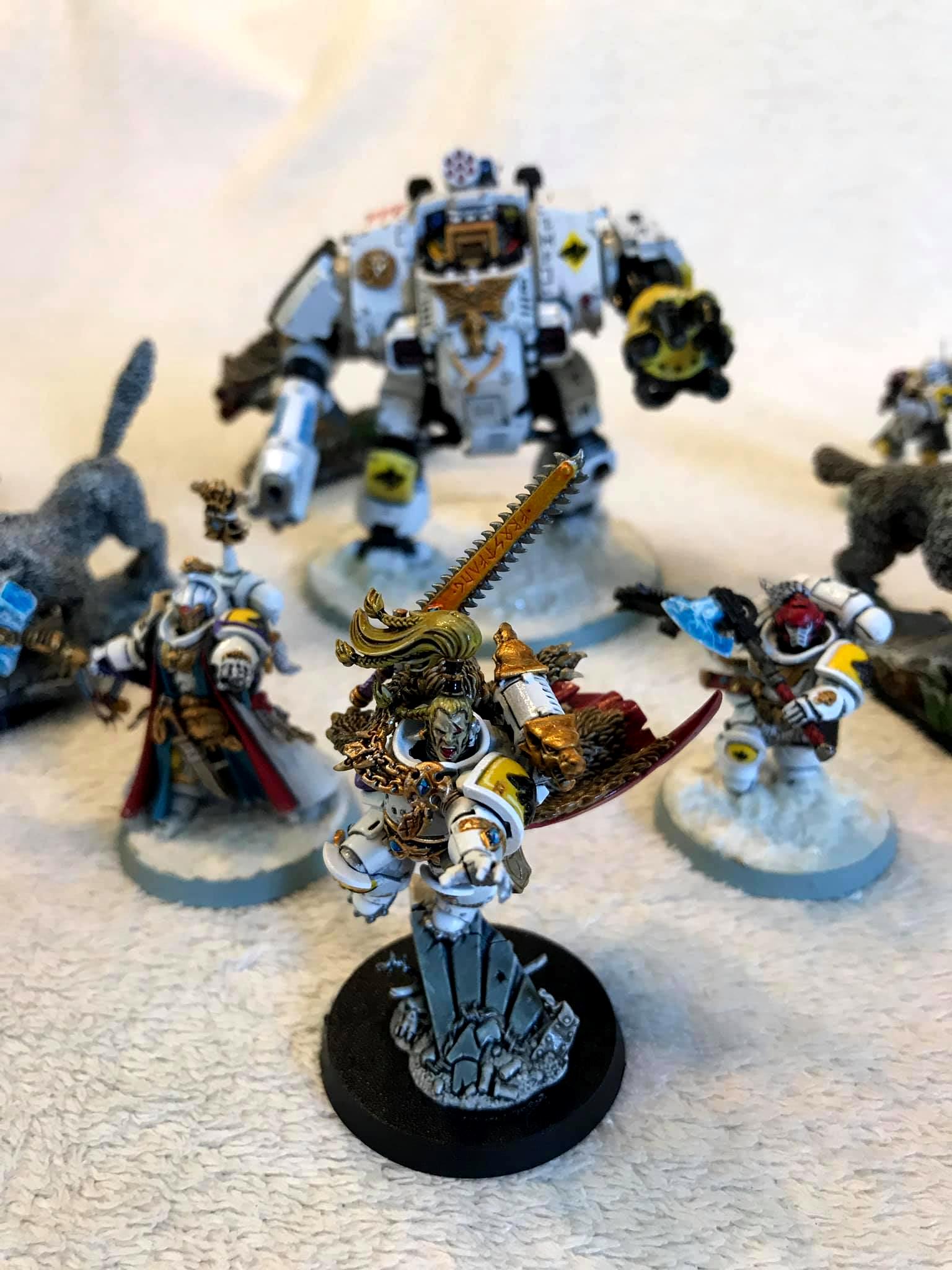 Primaris, Space Wolves, Spacewolf, White, Wolves