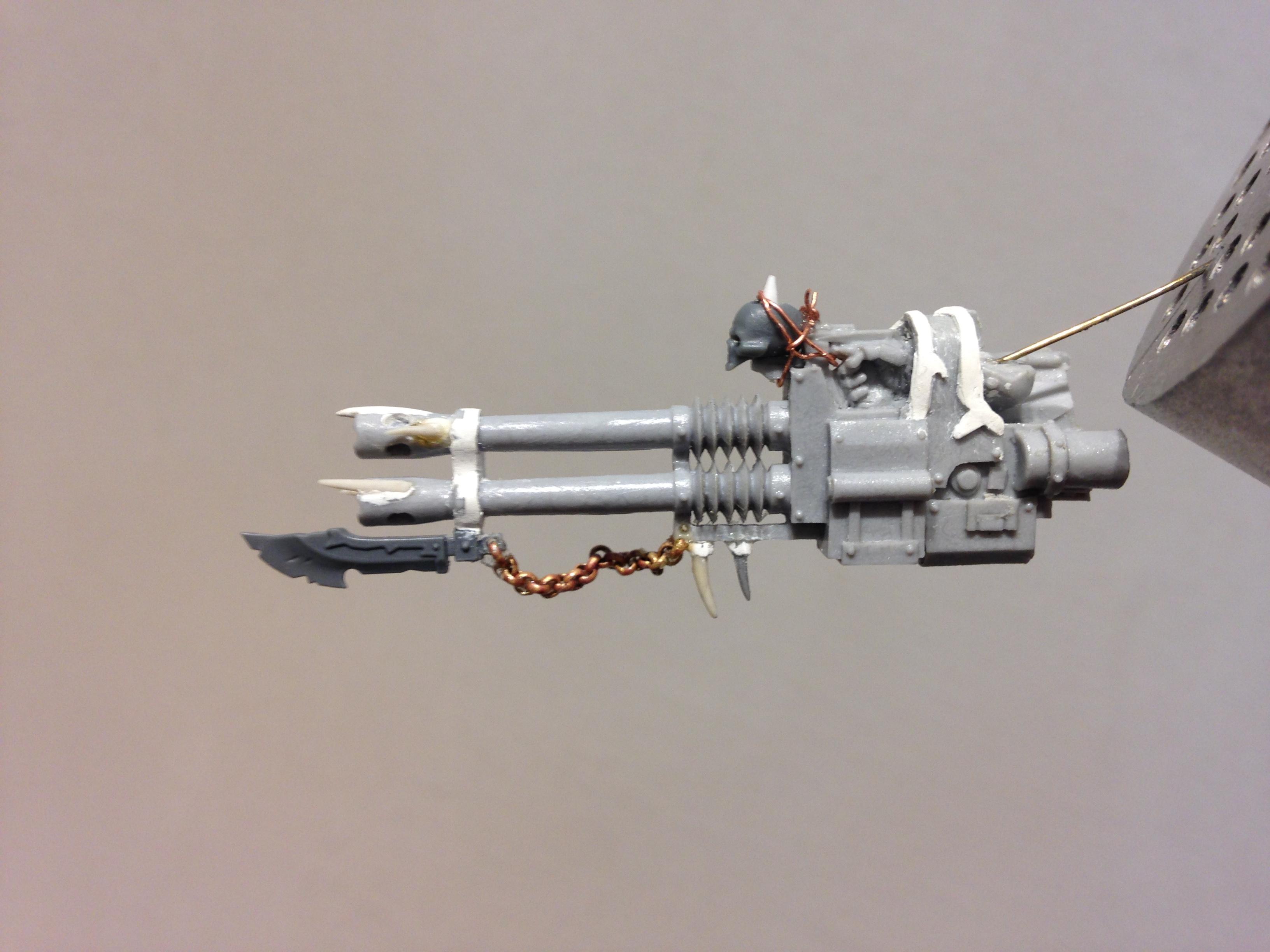 Black Legion, Chaos Space Marines, Conversion, Reaper Autocannon