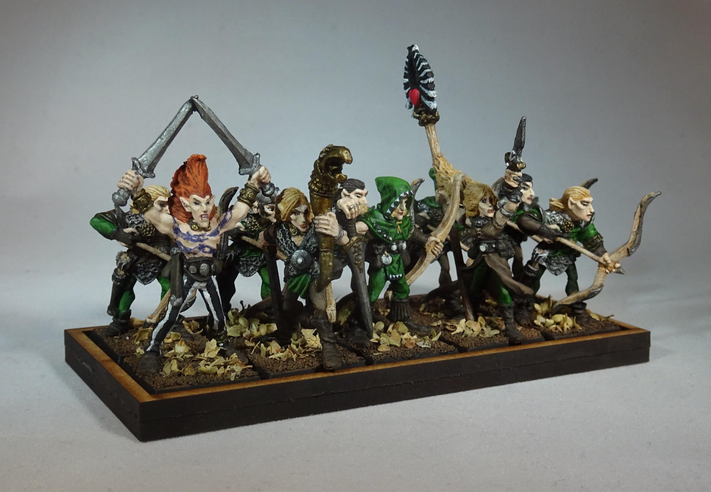 Archers, Citadel Me32 High Elves, Citadel Rrd4 Skarloc's Wood Elf Archers, Elves, Oldhammer