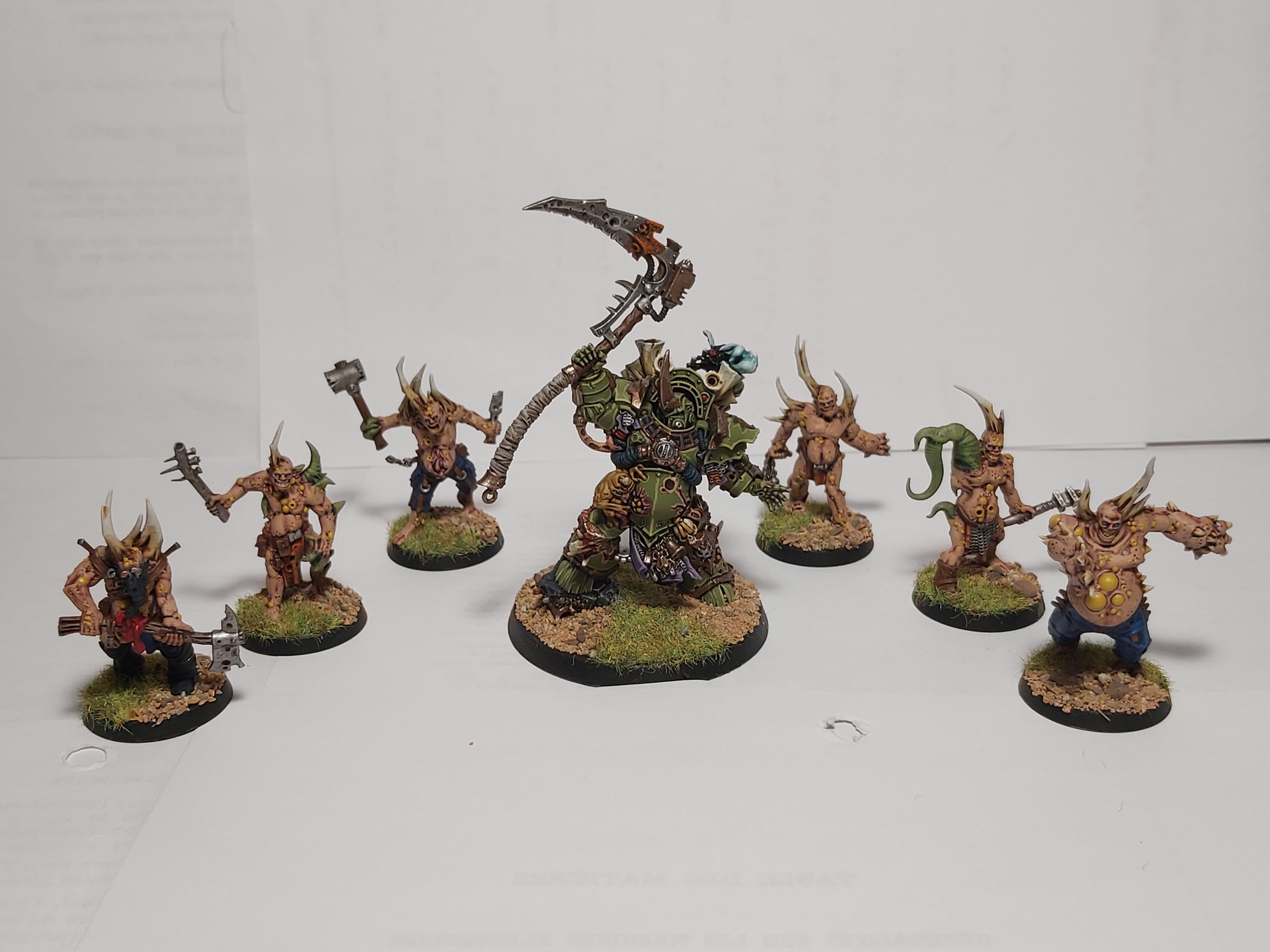 Death Guard, Nurgle, Typhus - Death Guard, Typhus and Poxwalkers ...