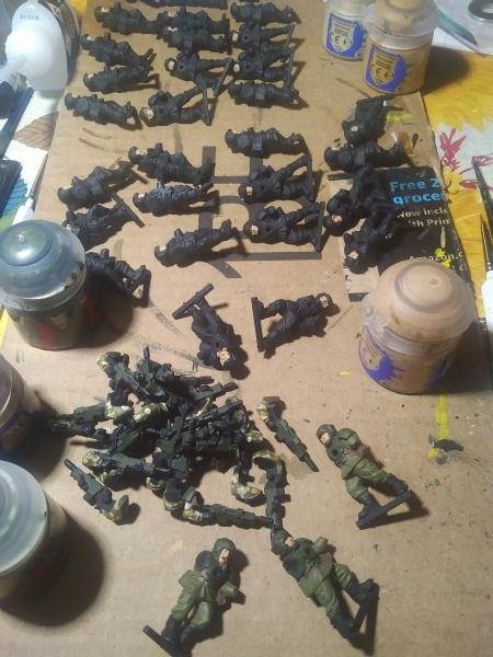 Astra Militarum, Cadians, Conscripts, Guardsmen, Imperial Guard
