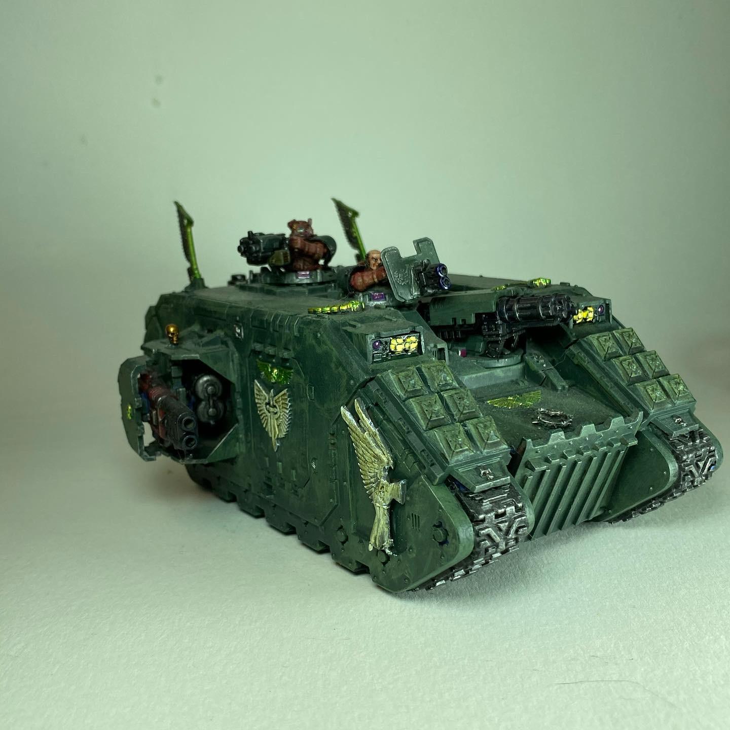 Classic Cars, Colorchange Paint, Conversion, Dark Angels, Death Race, Deathwing, Gaslands, Green, Hot Whees, Land Raider, Mad Max, Osprey, Post-apocalyptic, Scratch Build, Terminator Armor, Turbo Dork, Warhammer 40,000