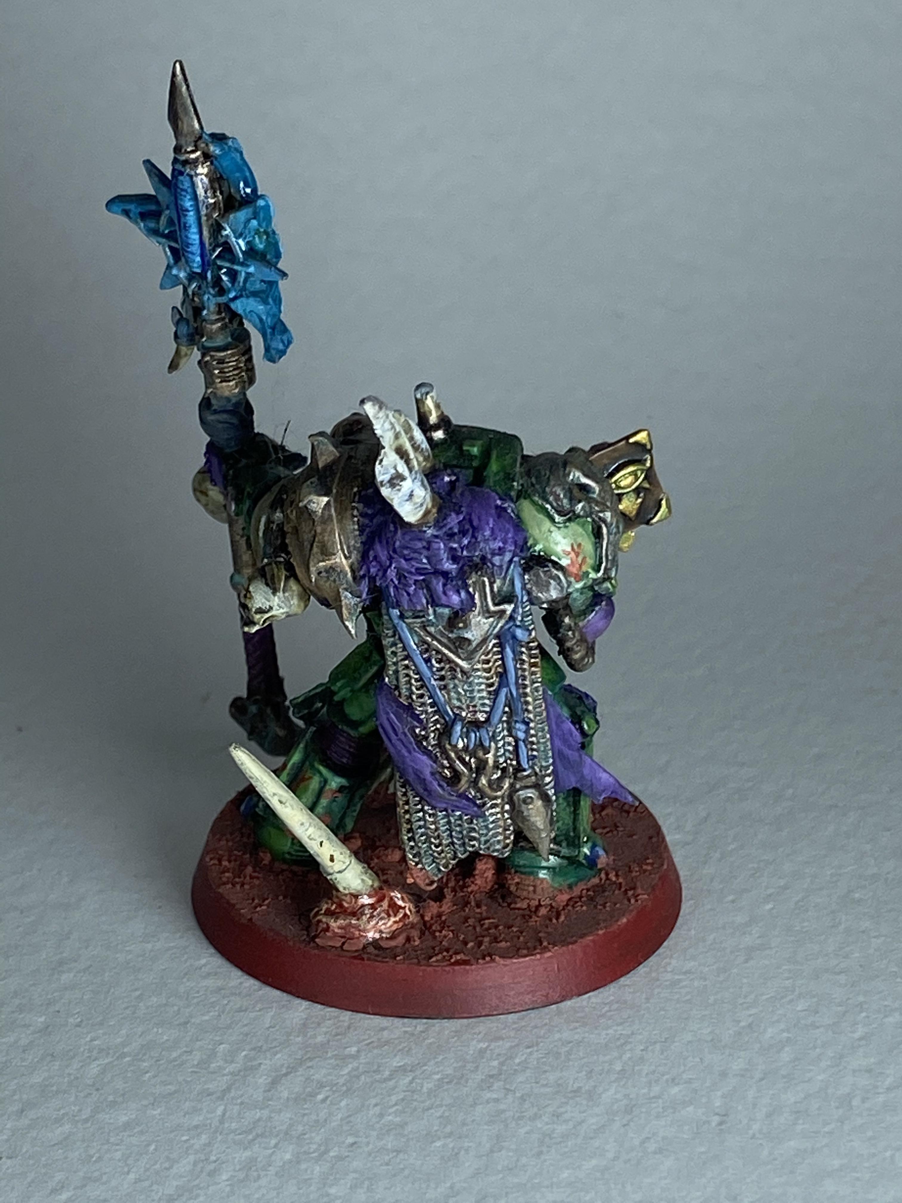 Chaos, Chaos Space Marines, Contrast Paint, Conversion, Cthulhu, Death Guard, Evil, Green, Nurgle, Putrid, Scratch Build, Warhammer 40,000
