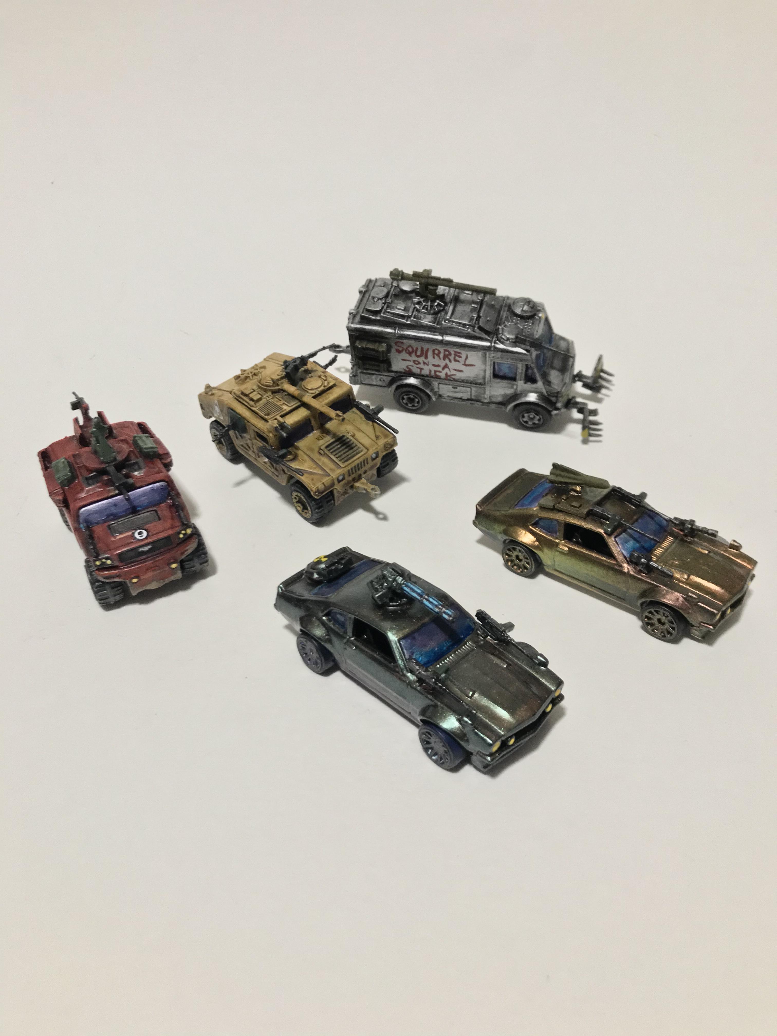 Classic Cars, Colorchange Paint, Death Race, Ford, Gaslands, Mad Max, Osprey, Post-apocalyptic