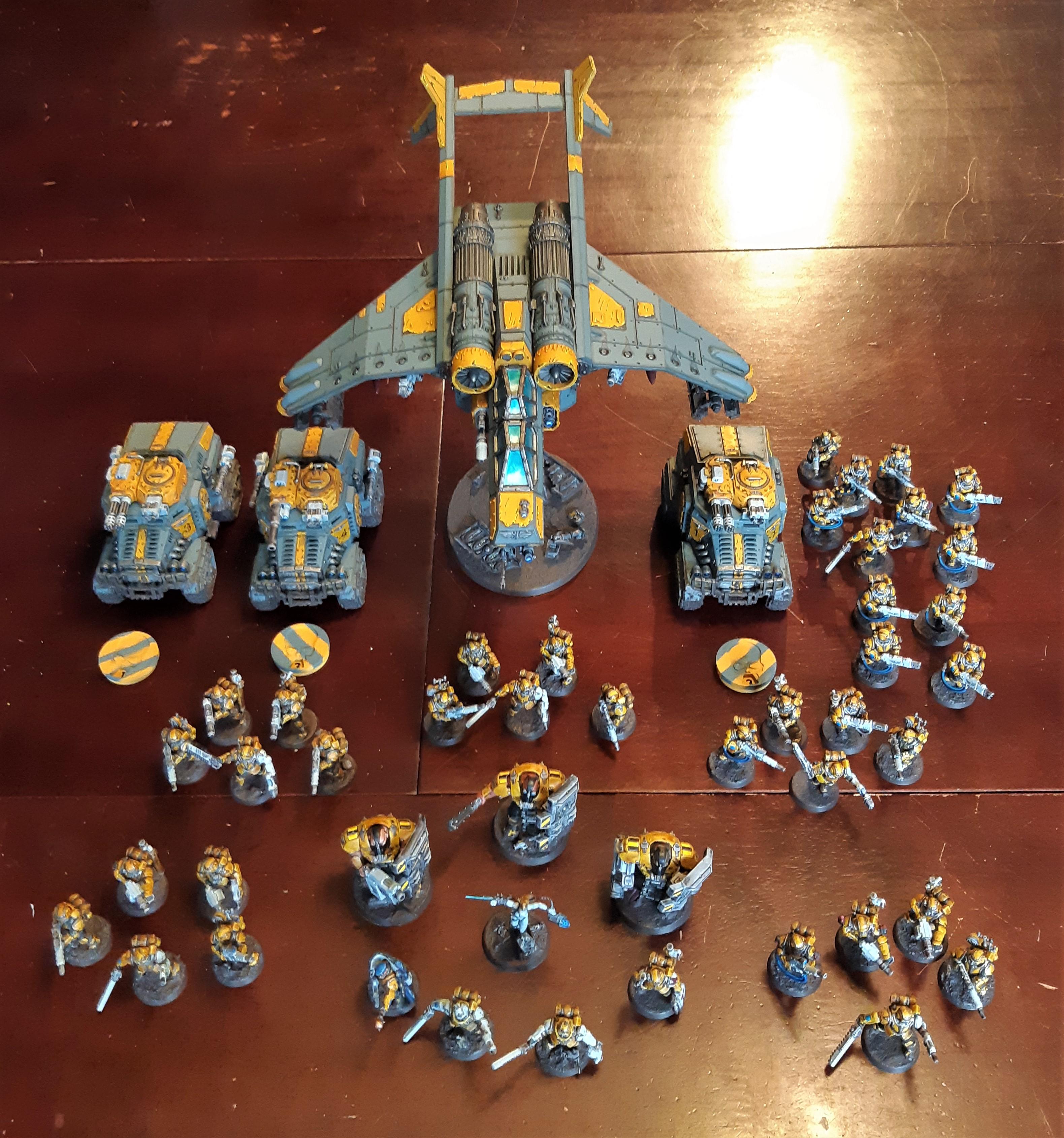 Imperial Guard, Scion, Storm Troopers, Taurox, Tempestus
