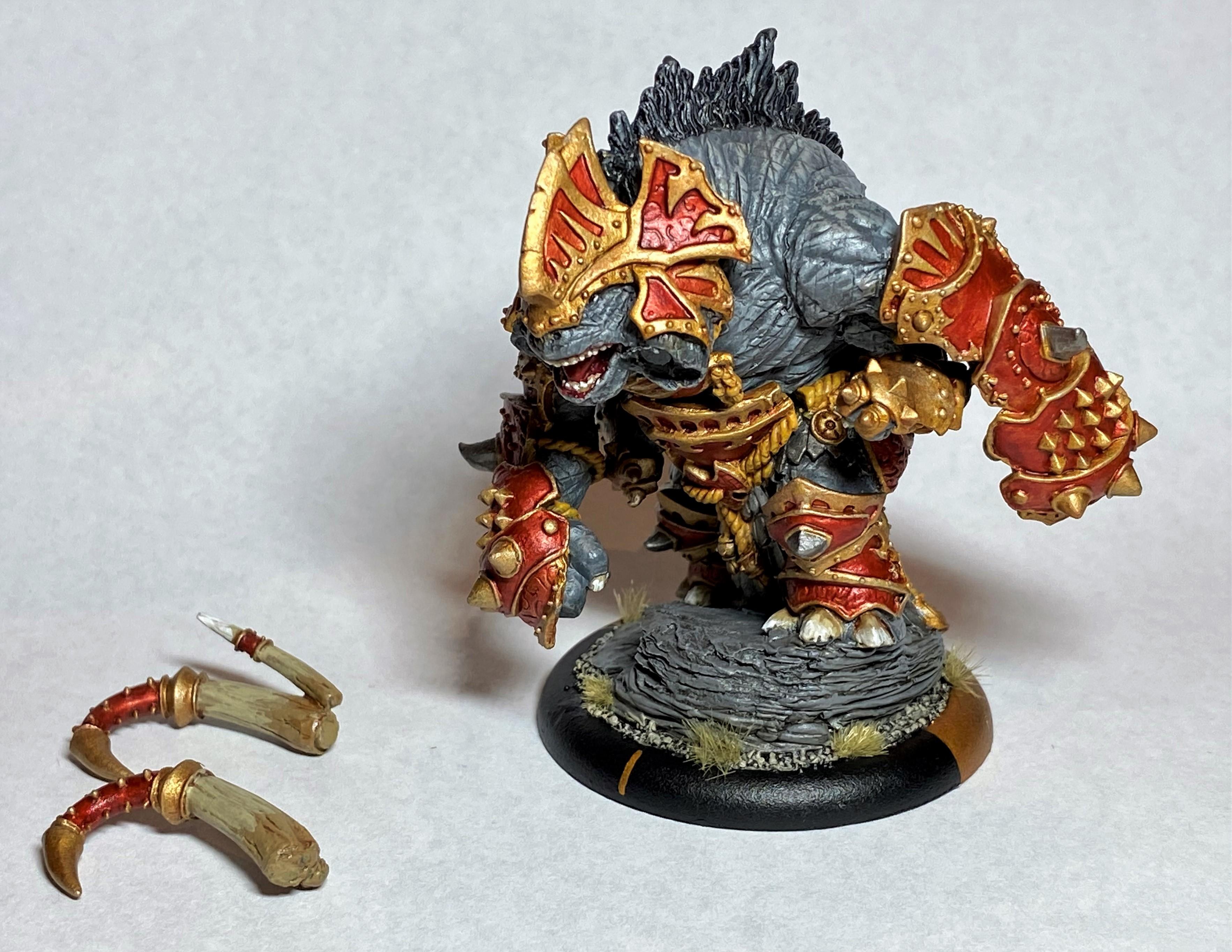 Hordes, Privateer Press, Skorne, Titan, Warbeast, Warmachine