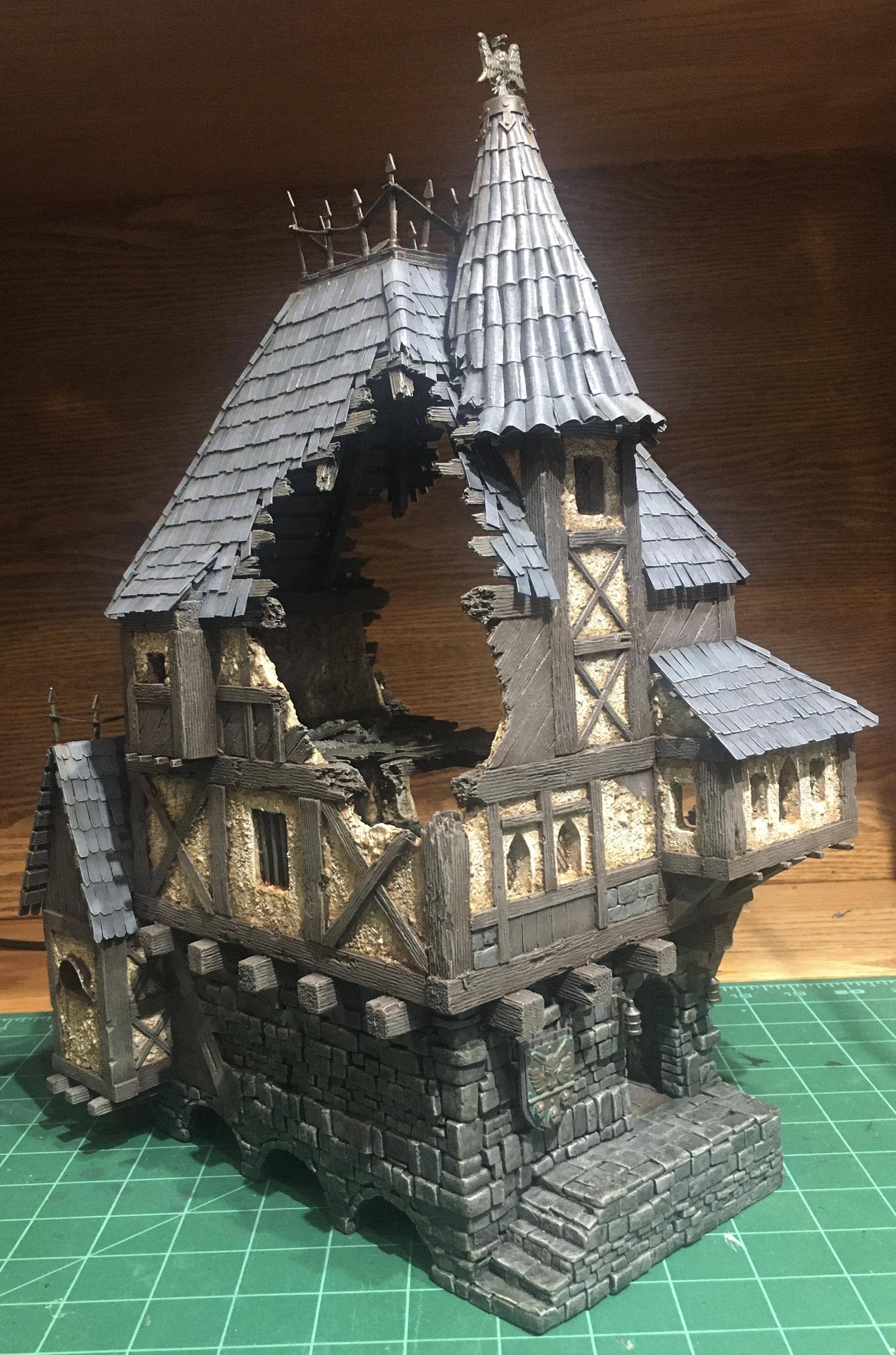 Empire, Mordheim, Scratch Build, Terrain, Warhammer Fantasy