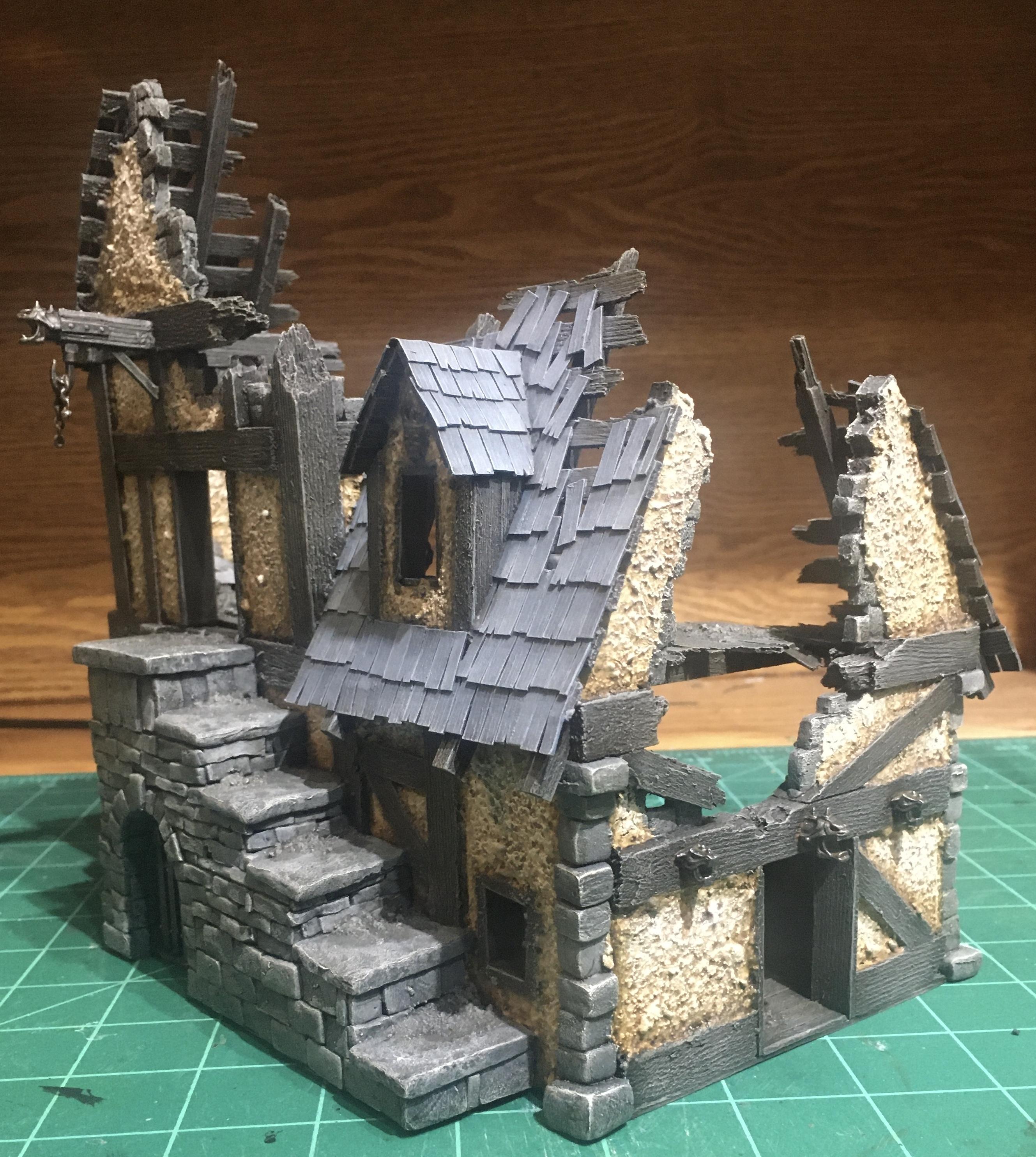 Empire, Mordheim, Scratch Build, Terrain, Warhammer Fantasy