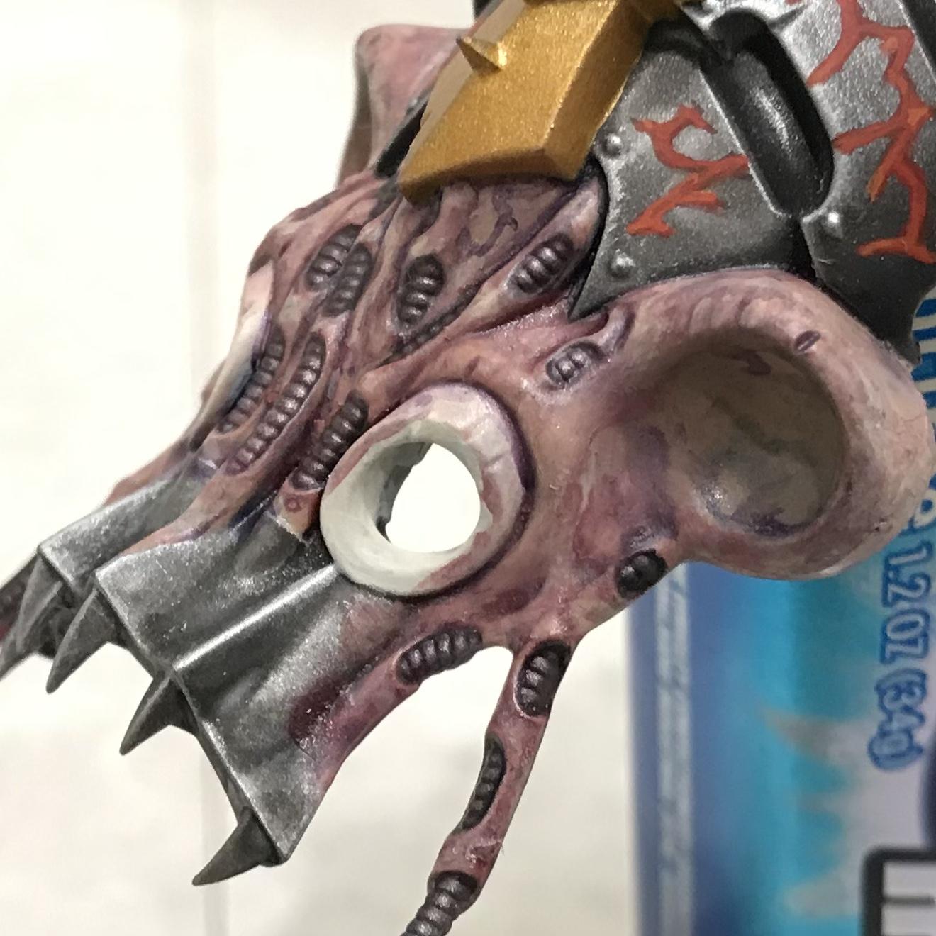 Daemon Flesh, Heldrake, Iron Warriors, Work In Progress