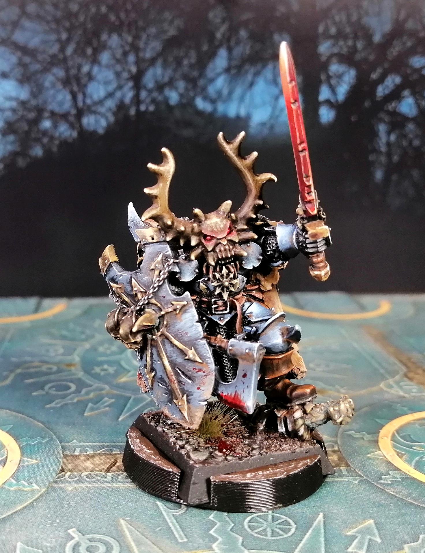 Age Of Sigmar, Chaos Chosen, Chaos Lord, Chaos Undivided, Chosen, Chosen Leader, Slaves To Darkness, Warcry, Warhammer Fantasy