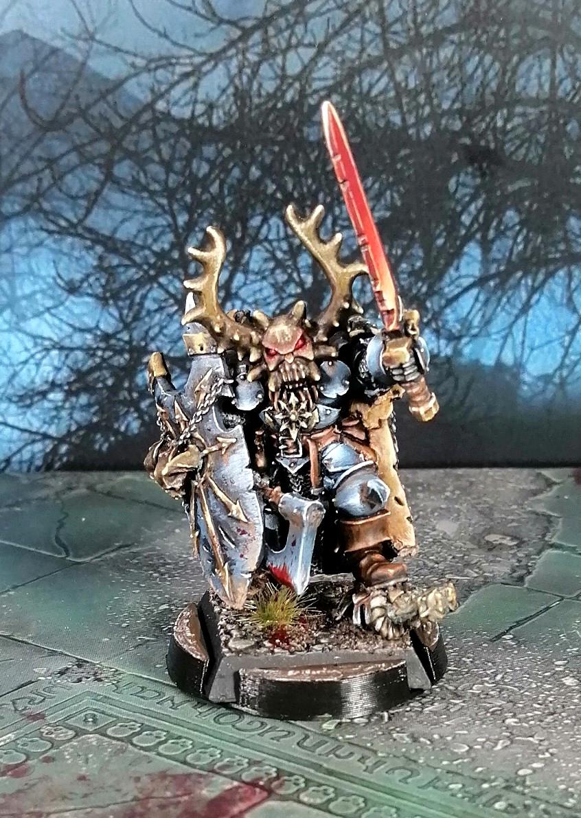 Age Of Sigmar, Chaos Chosen, Chaos Lord, Chaos Undivided, Chosen, Chosen Leader, Slaves To Darkness, Warcry, Warhammer Fantasy