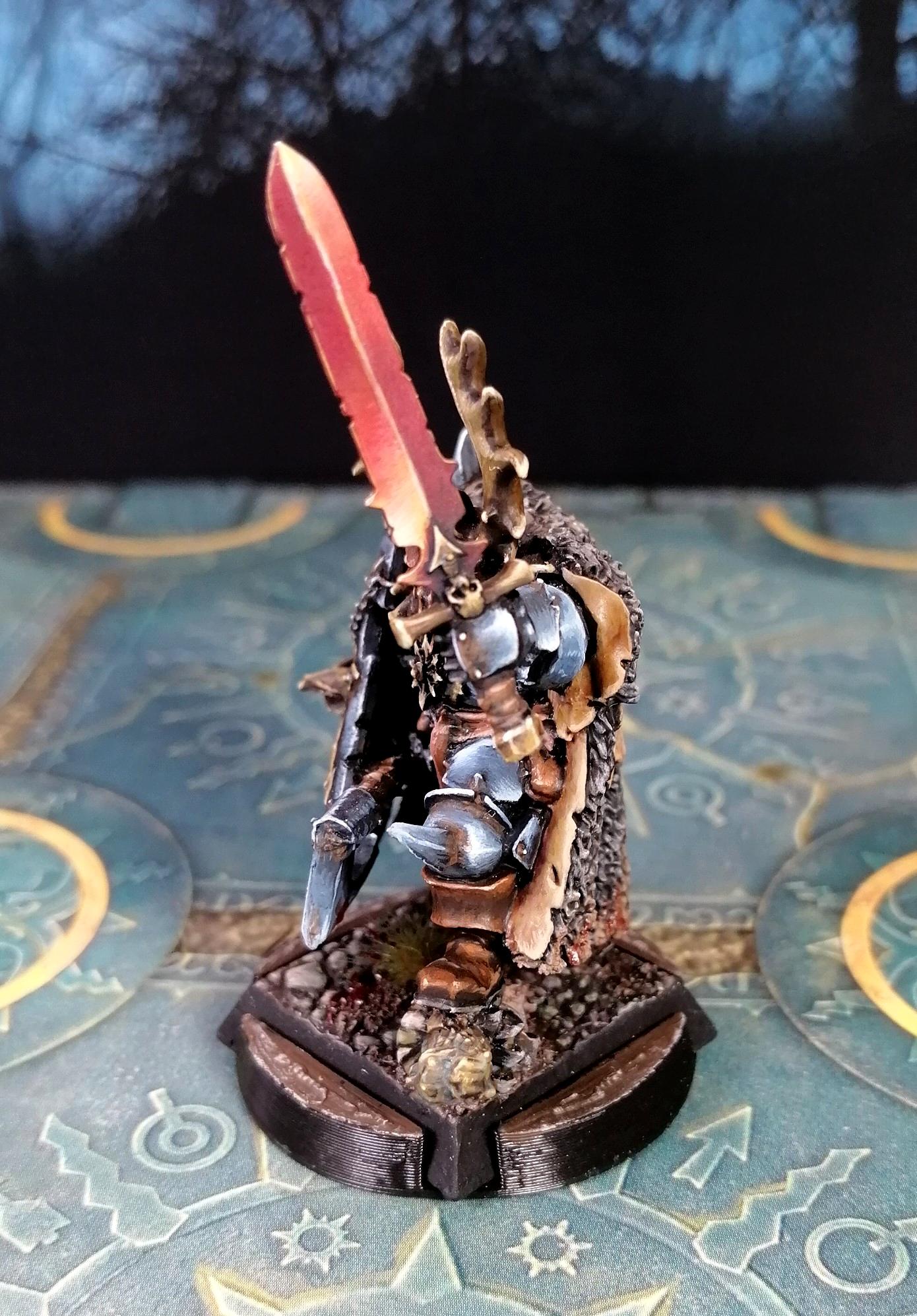 Age Of Sigmar, Chaos Chosen, Chaos Lord, Chaos Undivided, Chosen, Chosen Leader, Slaves To Darkness, Warcry, Warhammer Fantasy