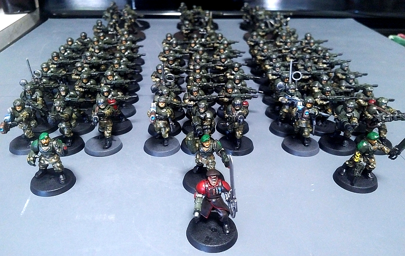 Astra Militarum, Company, Fedrid, Formation, Imperial Guard, Infantry, Parade, Platoon