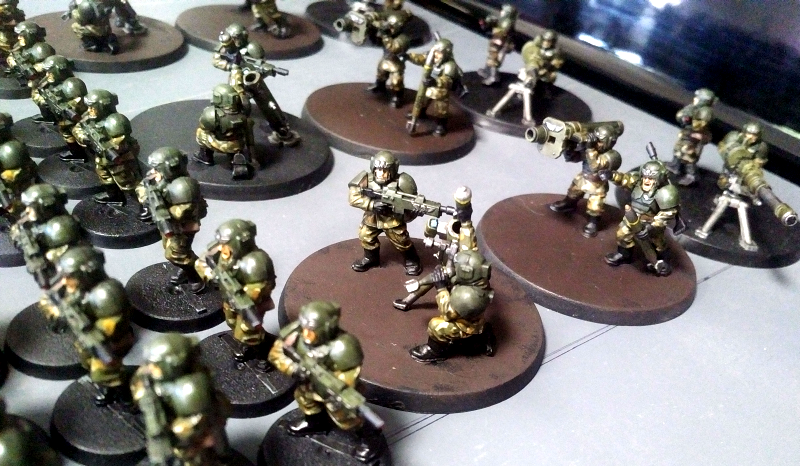 Astra Militarum, Autocannon, Company, Fedrid, Heavy Weapon, Hwt, Imperial Guard, Infantry, Missile Launcher, Mortar, Platoon