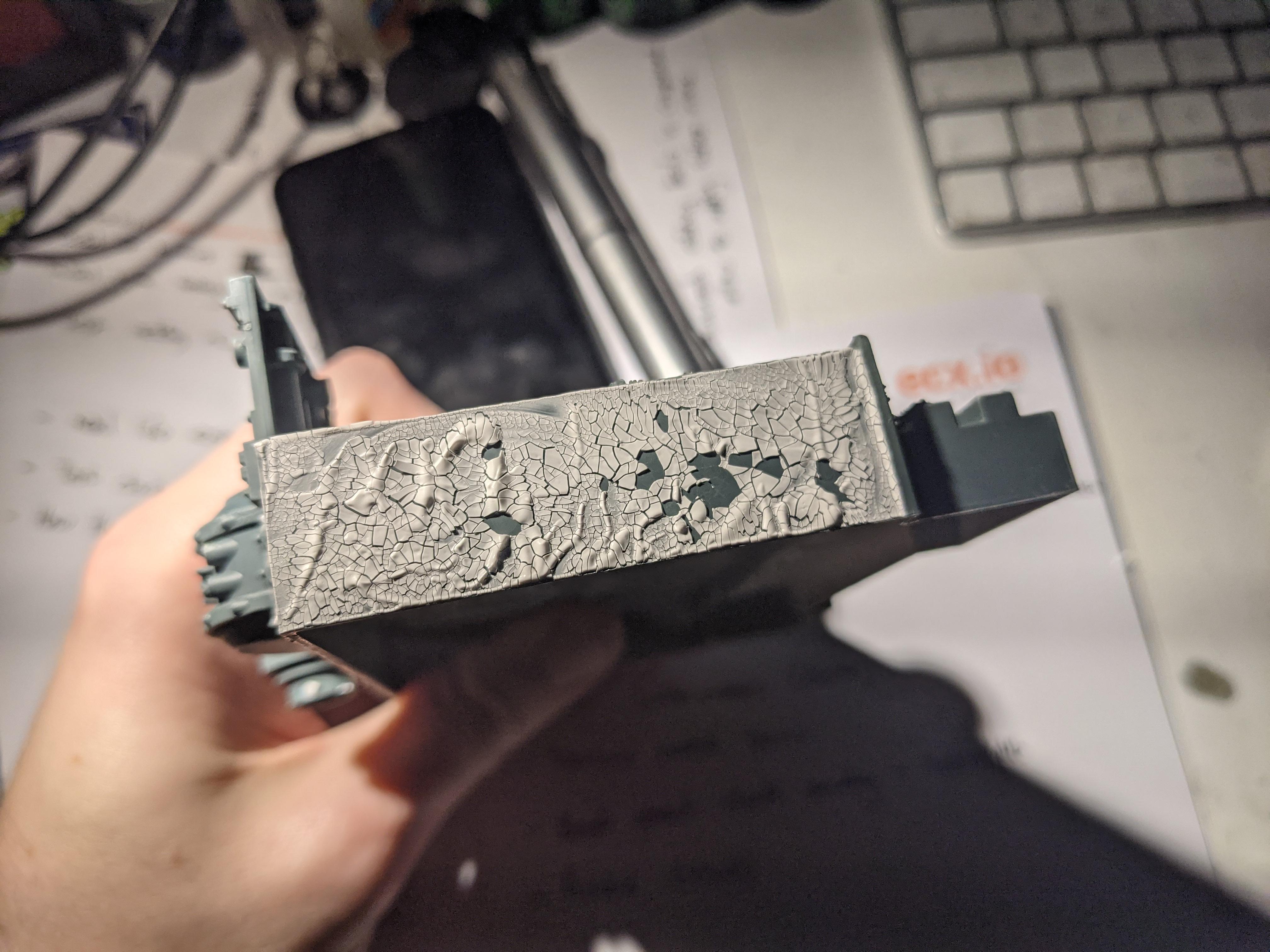 crackle paste 1