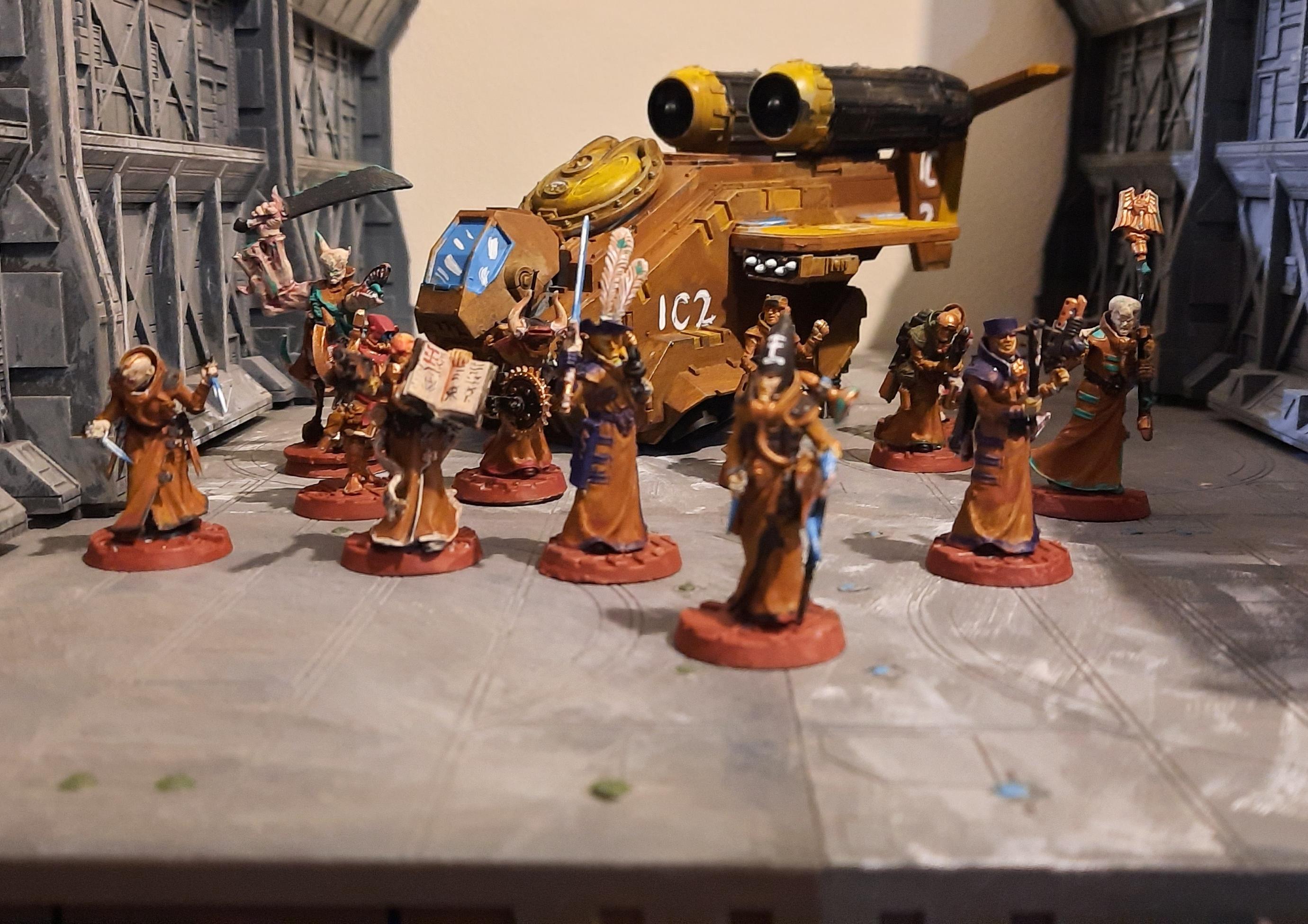 Conversion, Delaque, Flyer, Inquisition, Inquisitor, Necromunda, Shuttle, Warband