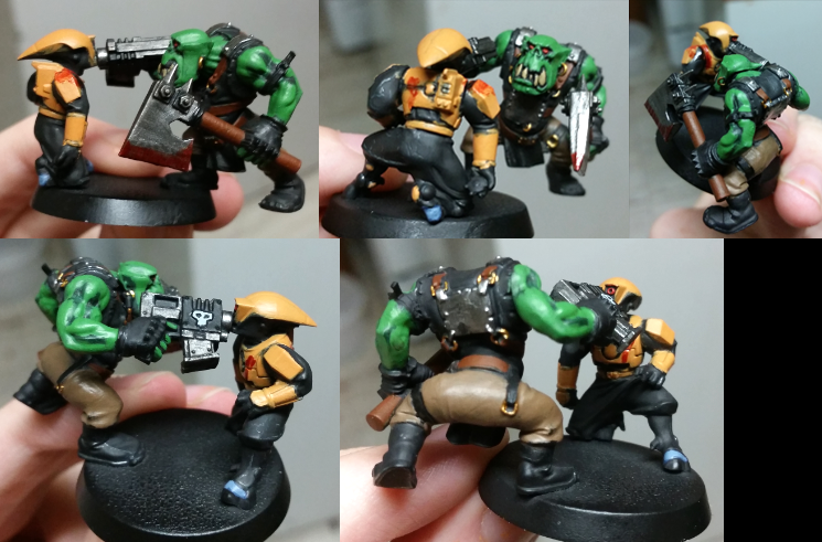 Goff, Goffs, Greenskins, Kitbash, Orks, Tau, Warhammer 40,000