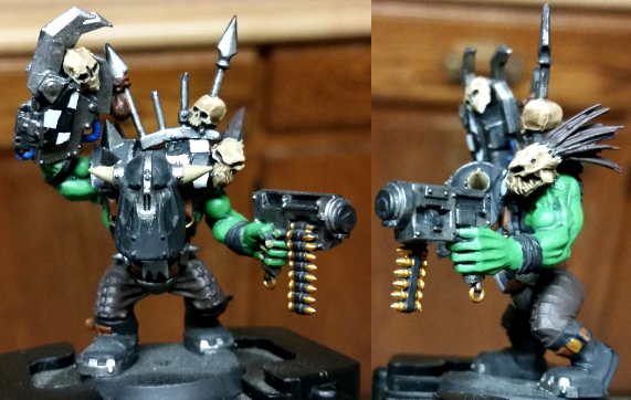 Goff, Goffs, Greenskins, Kitbash, Nob, Orks, Warhammer 40,000