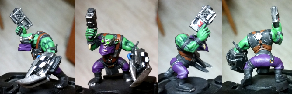 Greenskins, Kitbash, Kommando, Orks, Warhammer 40,000