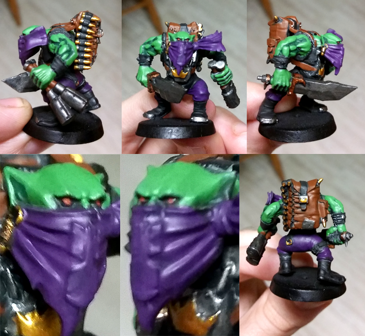 Greenskins, Kitbash, Kommando, Orks, Warhammer 40,000