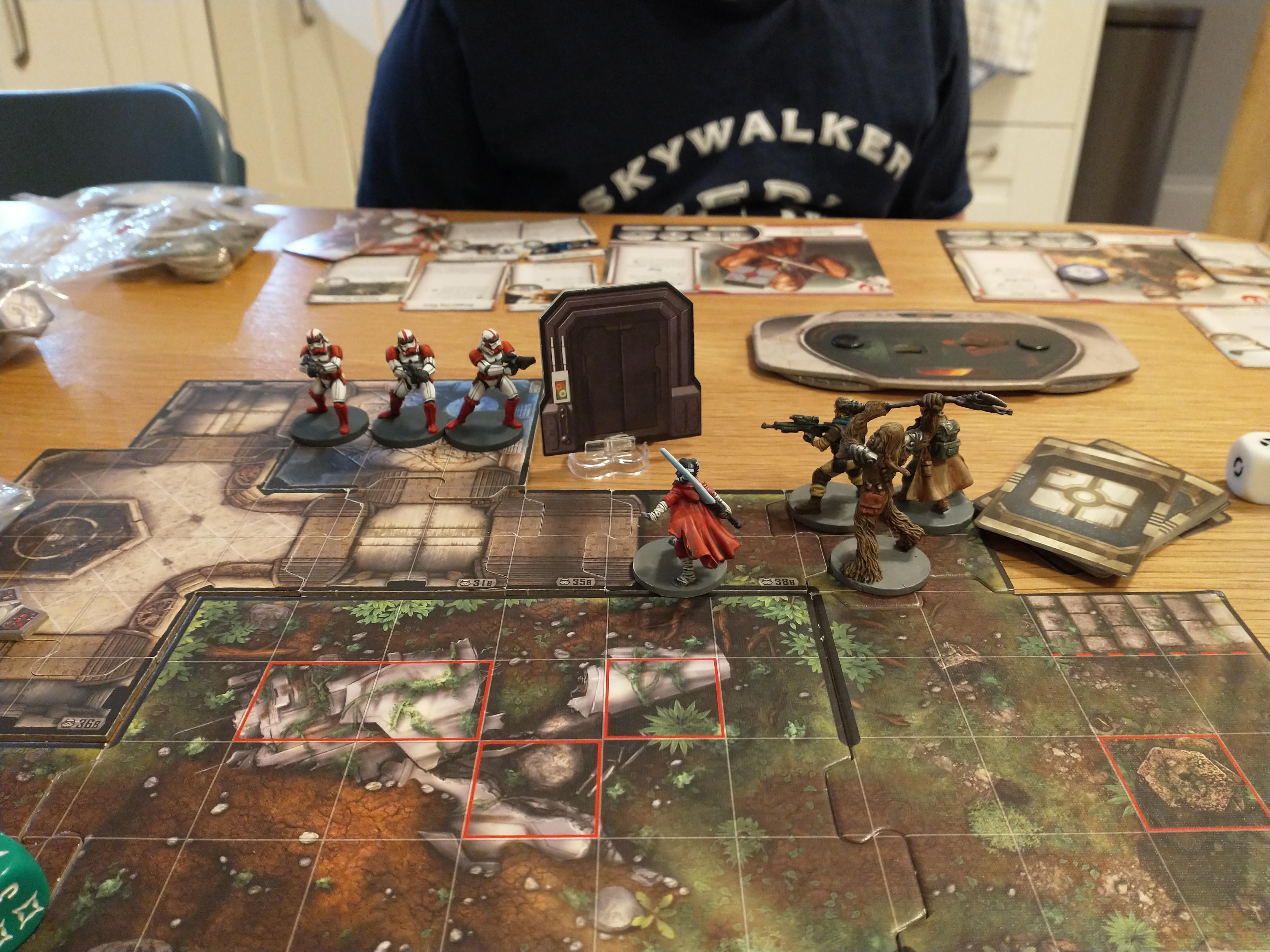 Imperial Assault bunker raid