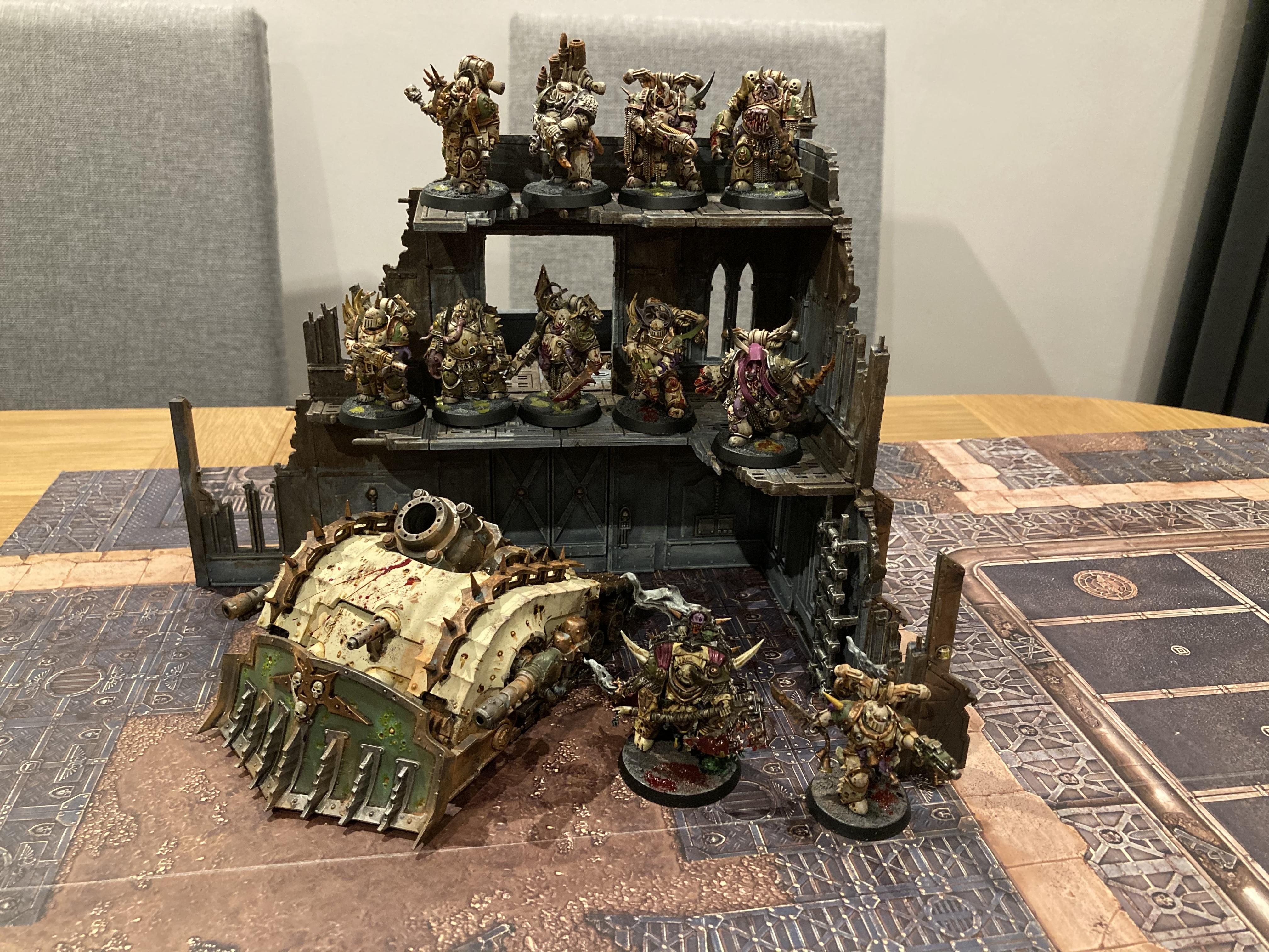Chaos, Death Guard, Space Marines