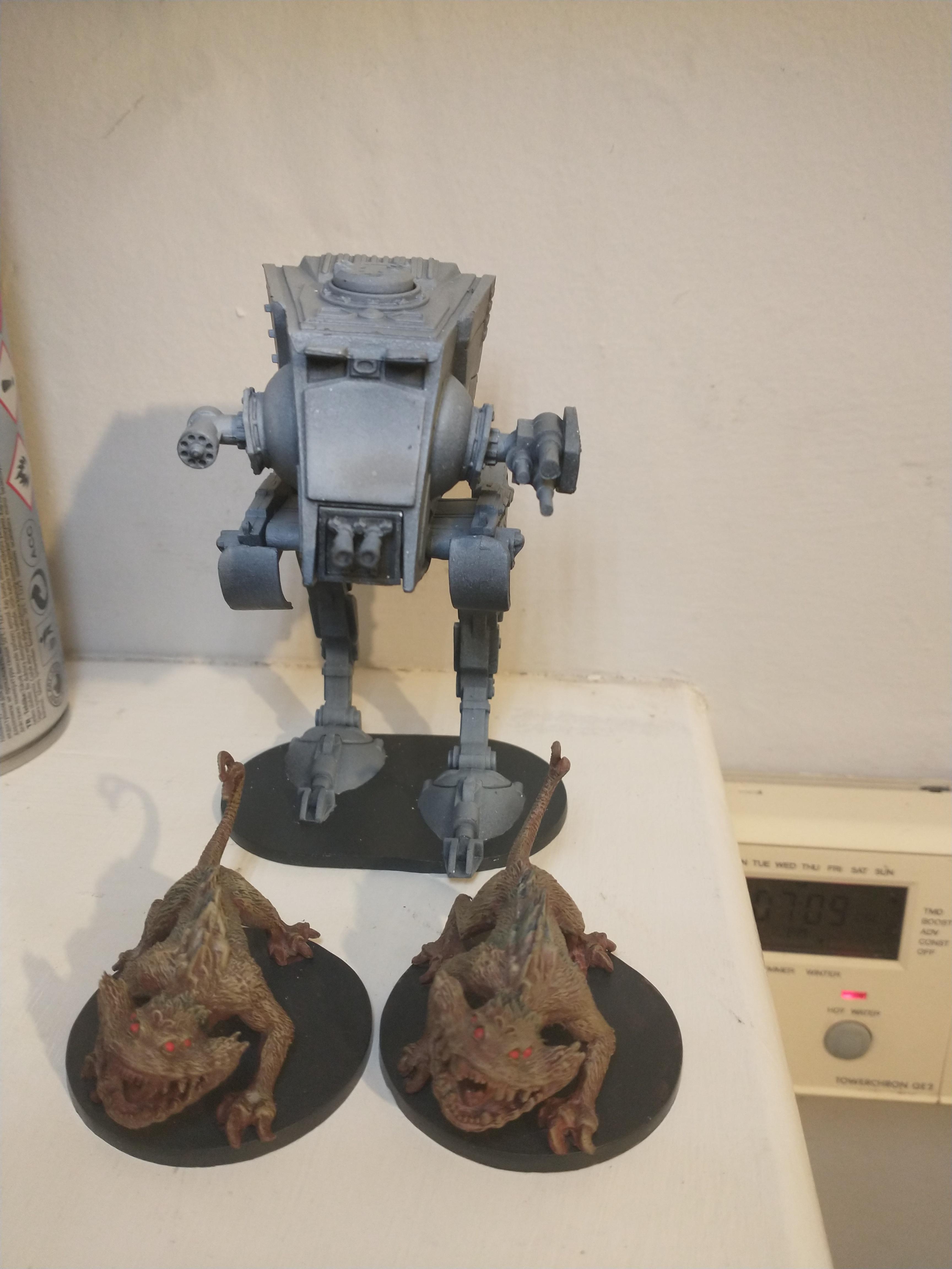 Star Wars, AT-ST and Tusken Dogs
